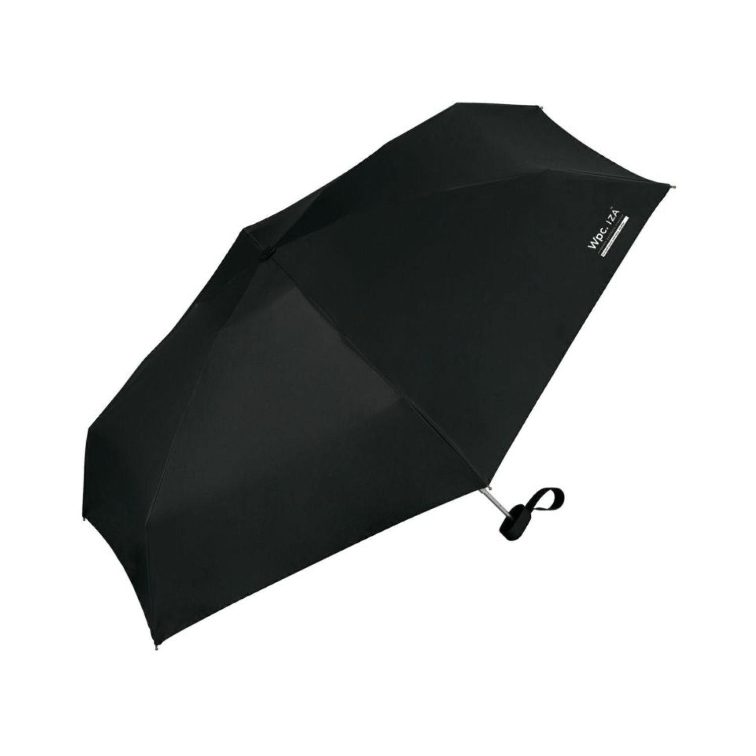 WPC IZA Compact (2025) UV Protection UPF 50+ Umbrella 53cm (Black)