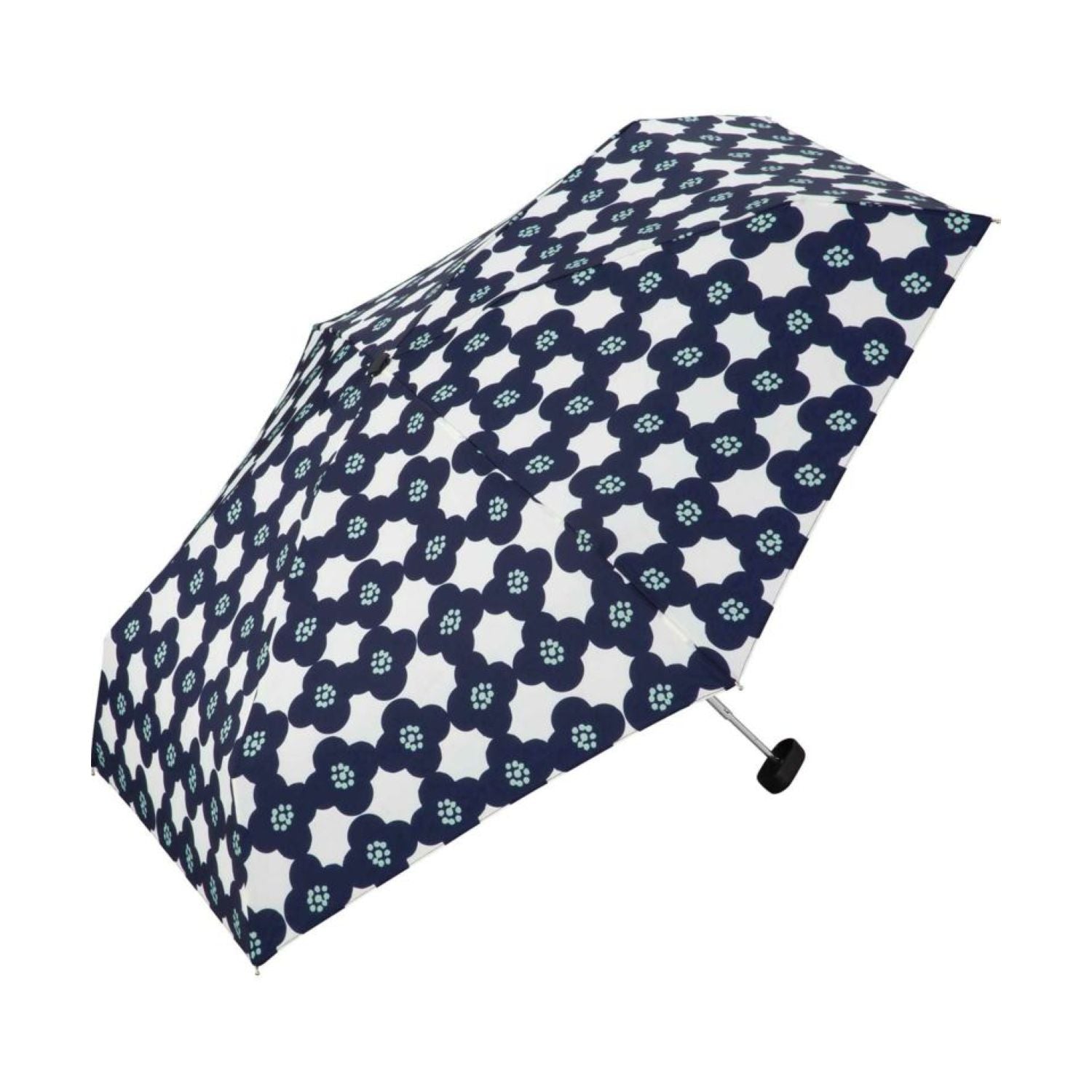 WPC Mini Camellia UV Protection Umbrella 50cm (Navy)