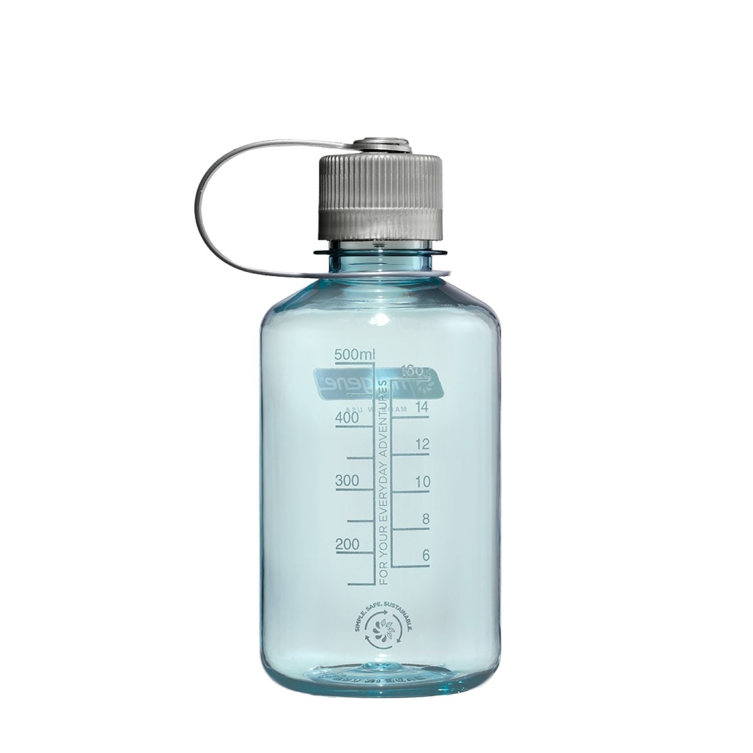 Nalgene 16Oz Narrow Mouth Bottle Sustain - Seafoam