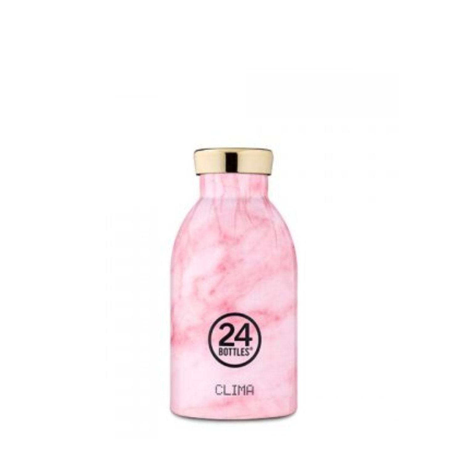 24 Bottles Clima 330ML Insulated Water Bottle - Pink Marble