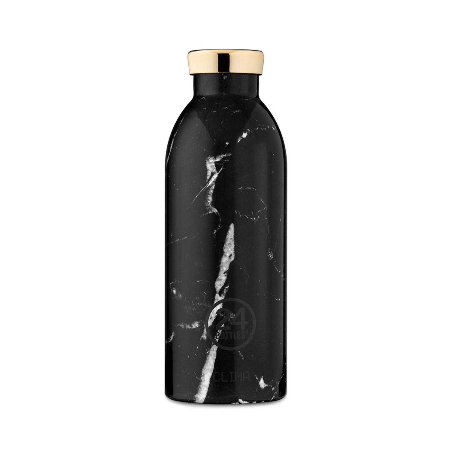 24 Bottles Clima 500ML Insulated Water Bottle - Black Marble