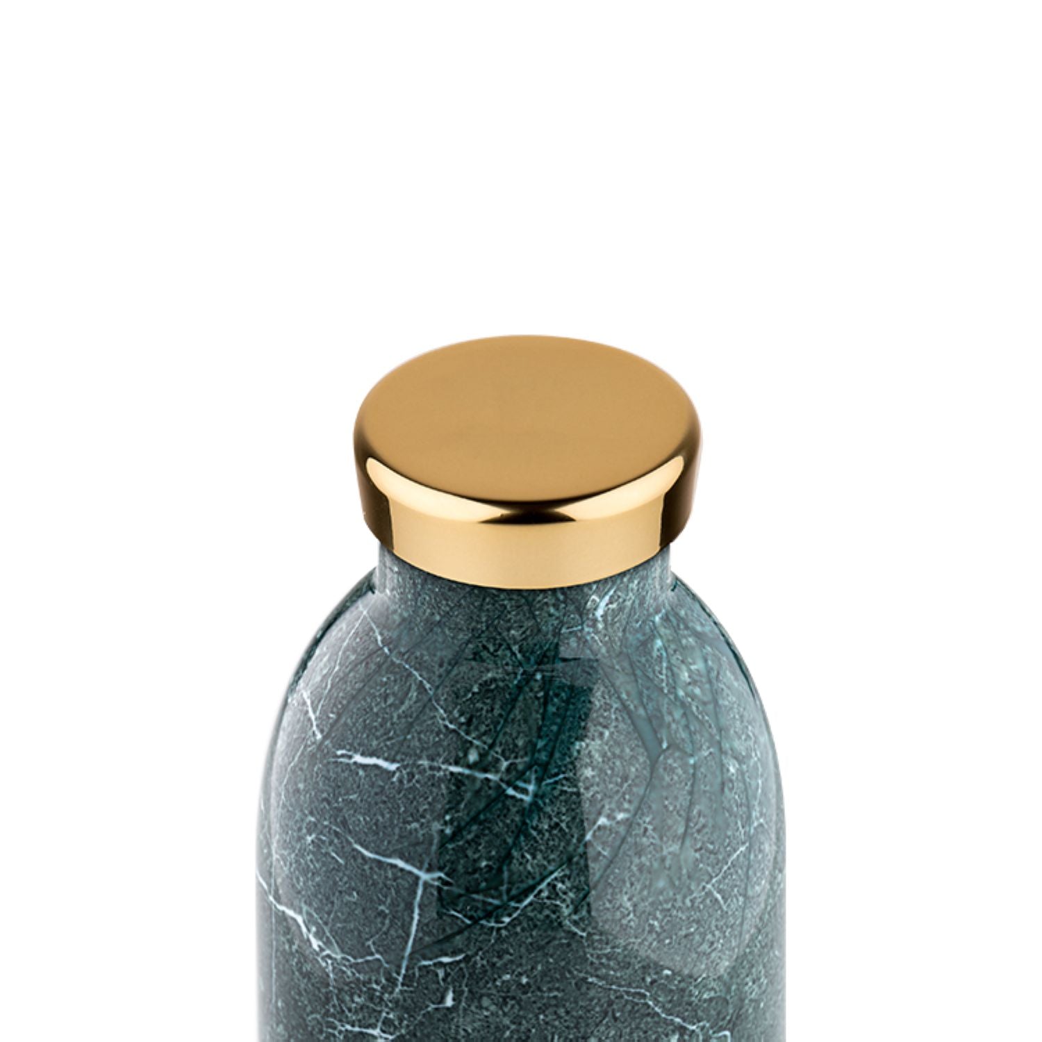 24 Bottles Clima 500ML Insulated Water Bottle - Green Marble