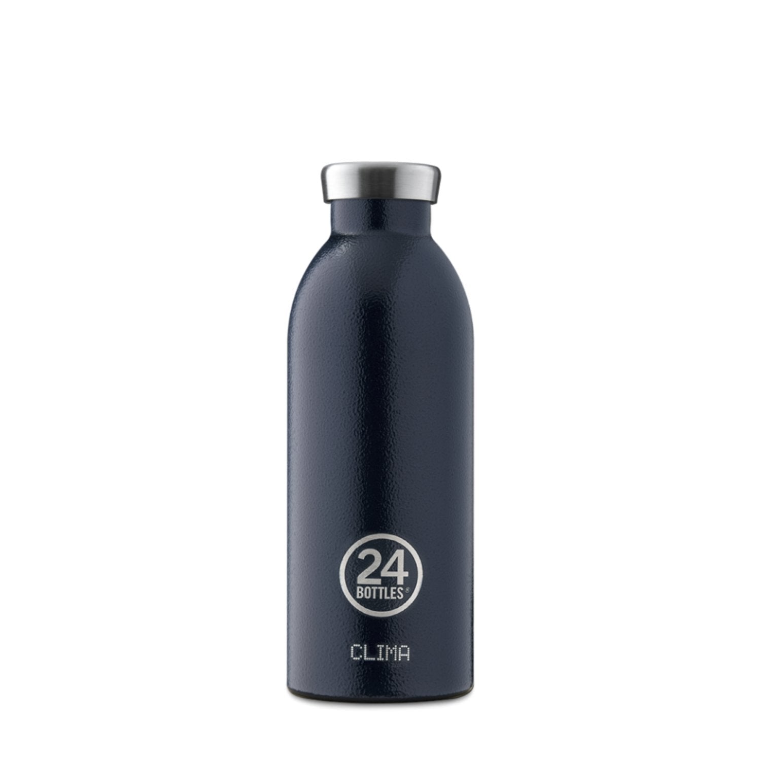 24 Bottles Clima 500ML Insulated Water Bottle - Rustic Deep Blue