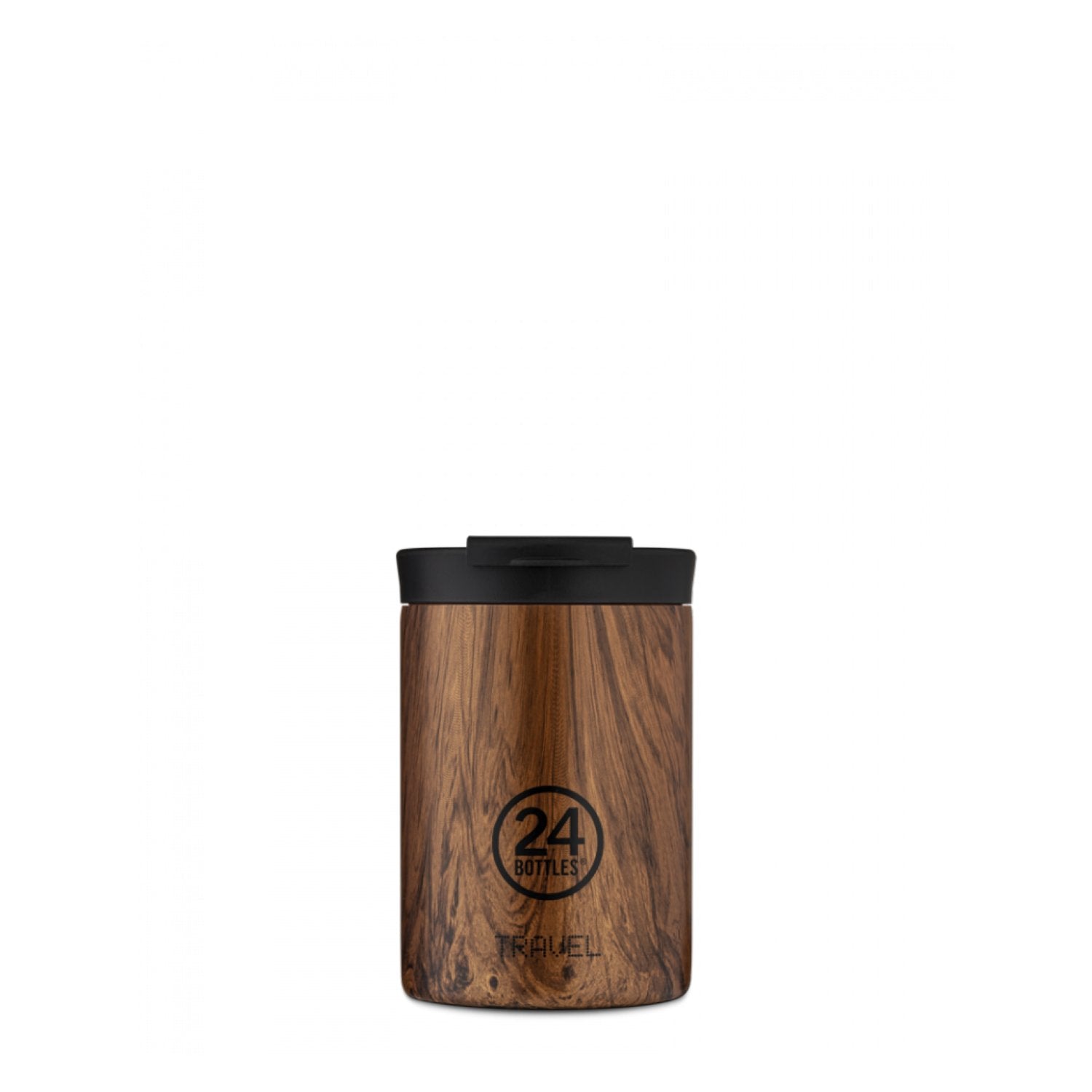 24 Bottles Insulated Travel Tumbler 350ML - Sequoia Wood