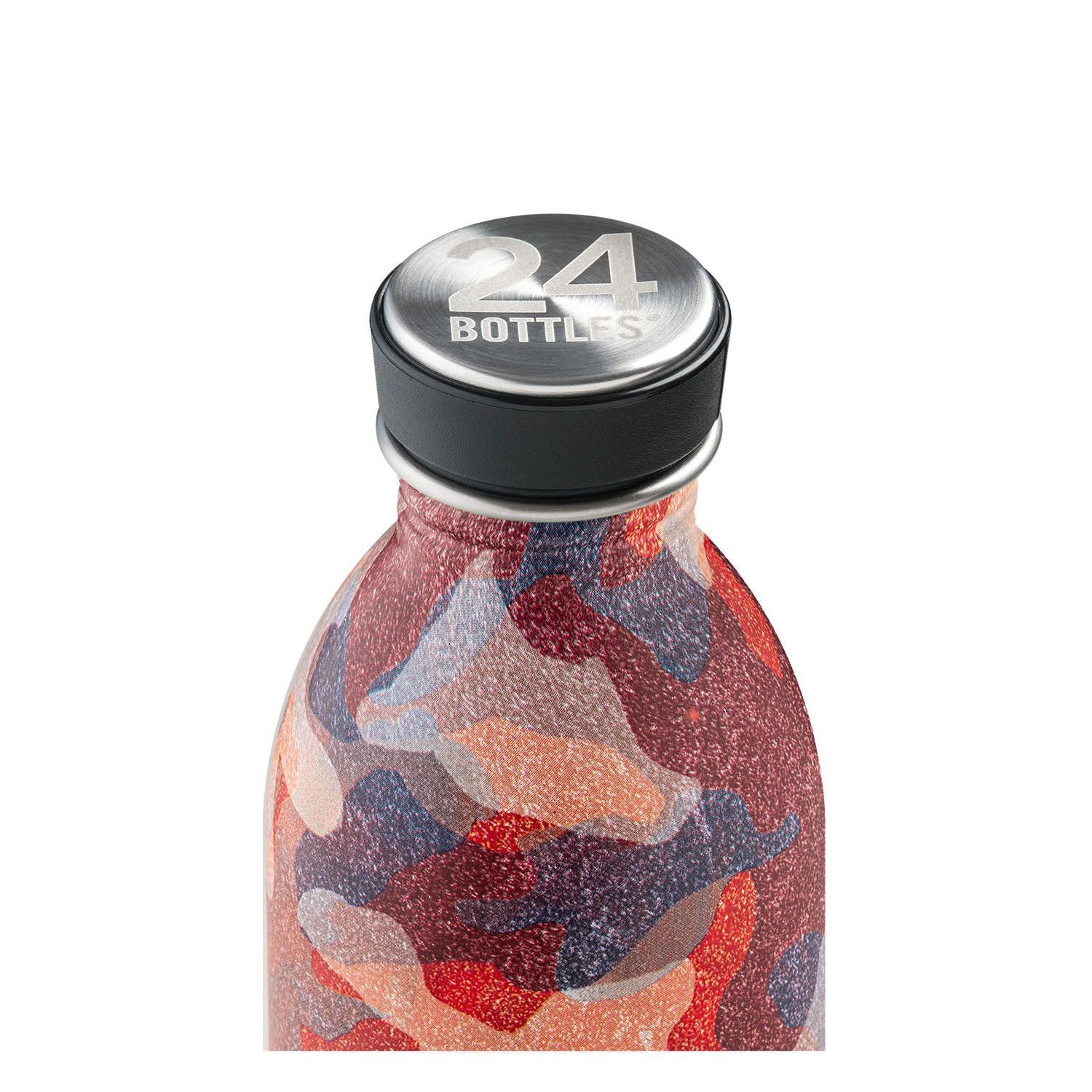 24 Bottles Urban 500ML Water Bottle - Camo Coral