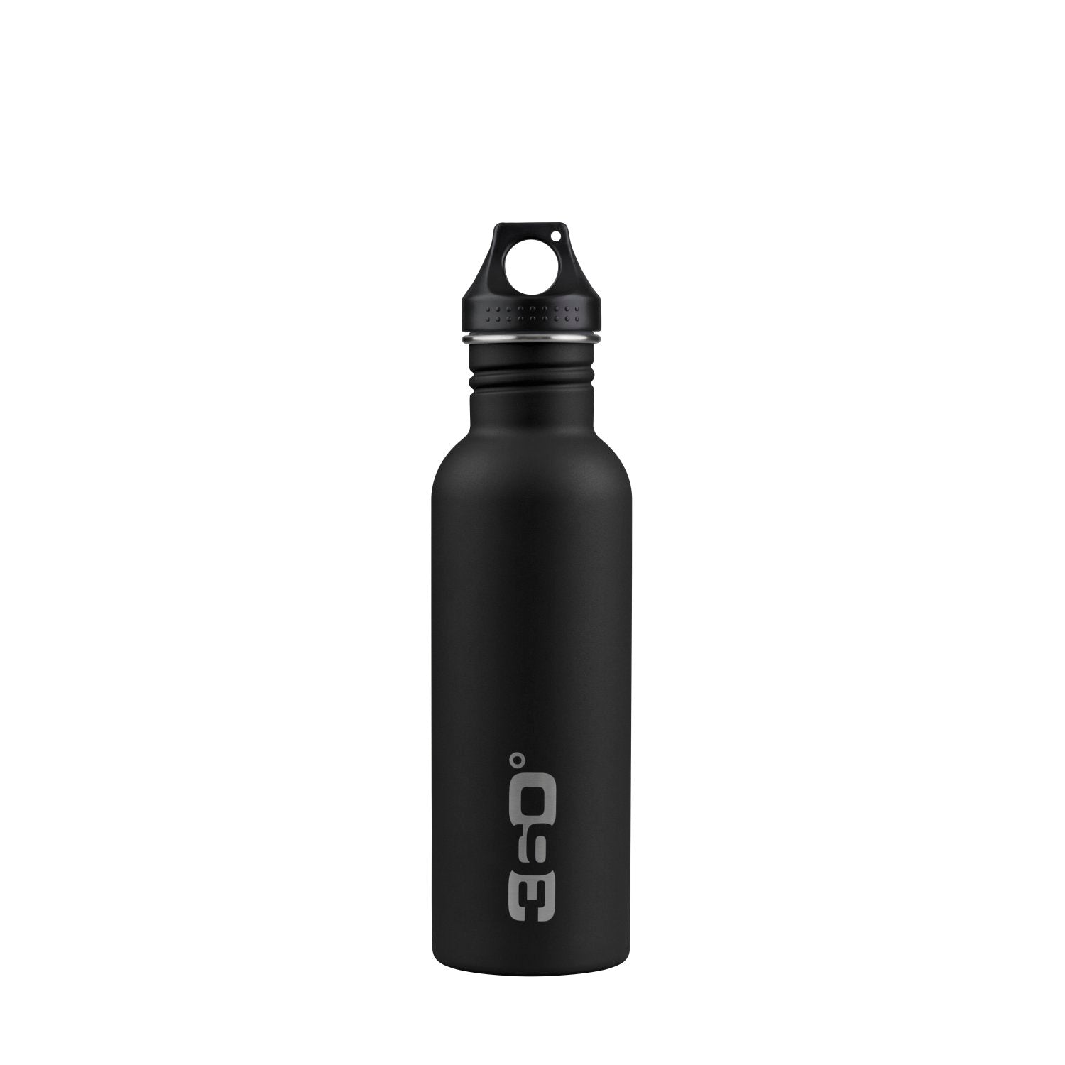 360 Degrees Single Wall Water Bottle 750ML (Matte Black)