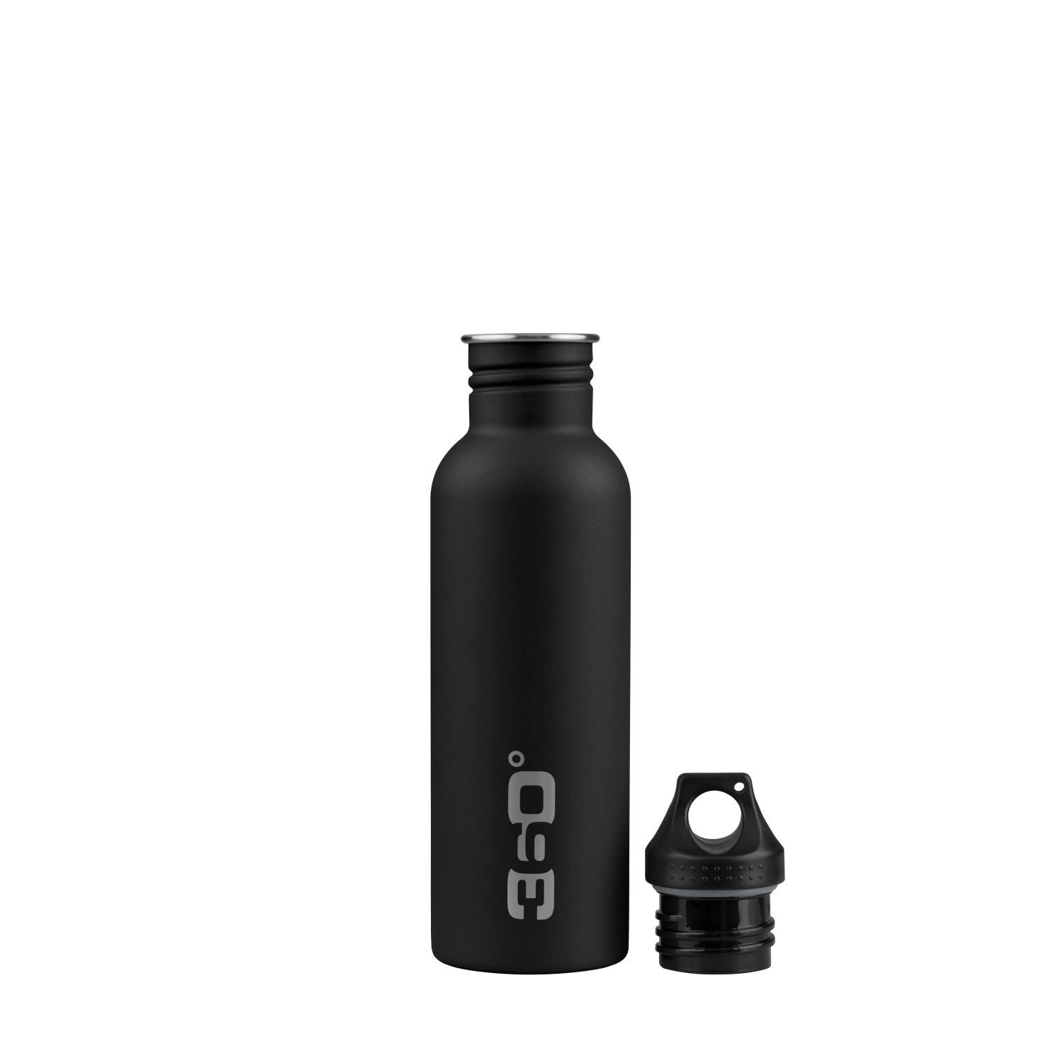 360 Degrees Single Wall Water Bottle 750ML (Matte Black)
