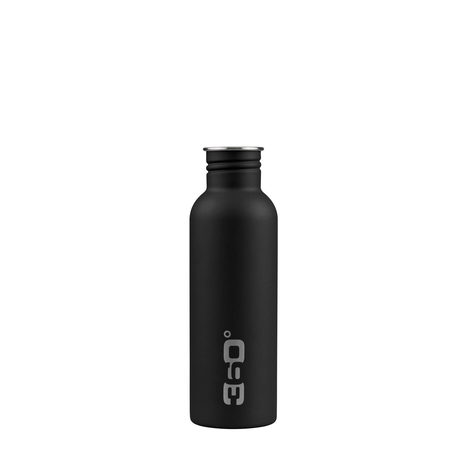 360 Degrees Single Wall Water Bottle 750ML (Matte Black)