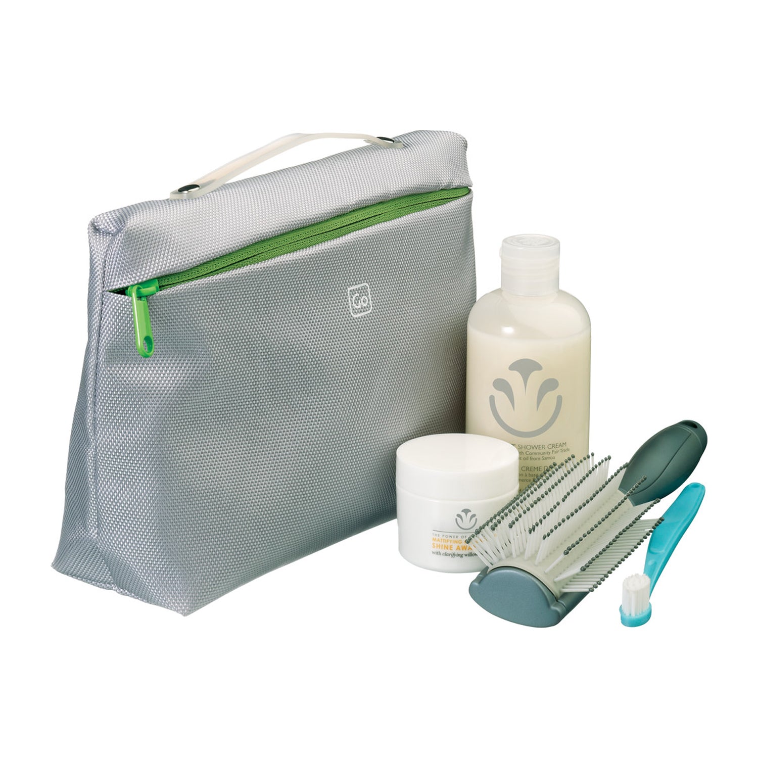 Go Travel Wash Bag (Light Grey)