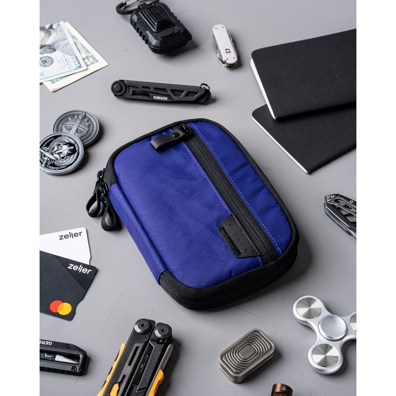 ALPAKA Admin Pouch Vx21 (Dark Purple)