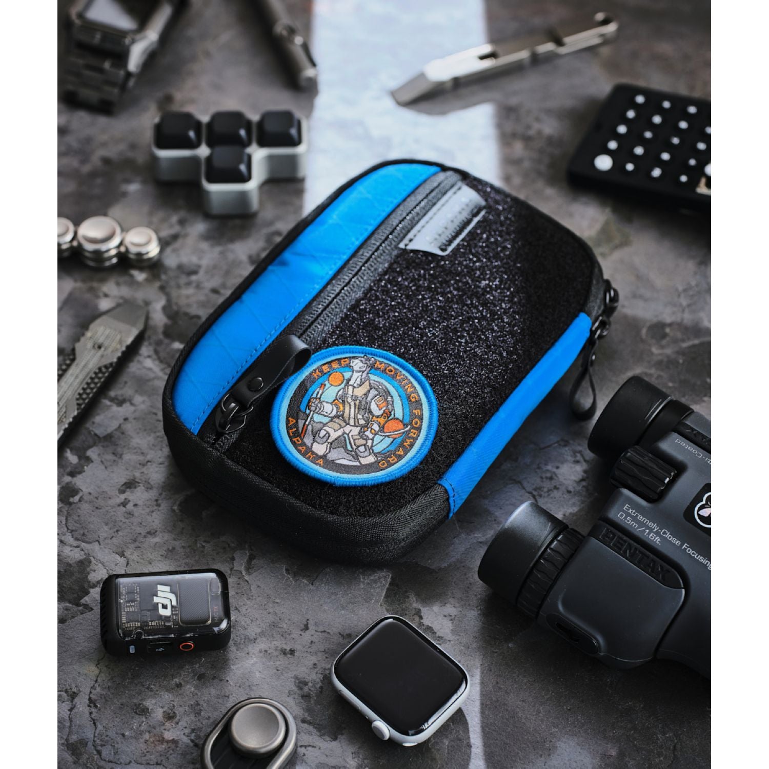 ALPAKA Admin Pouch With Hook & Loop VX21 (Blue)