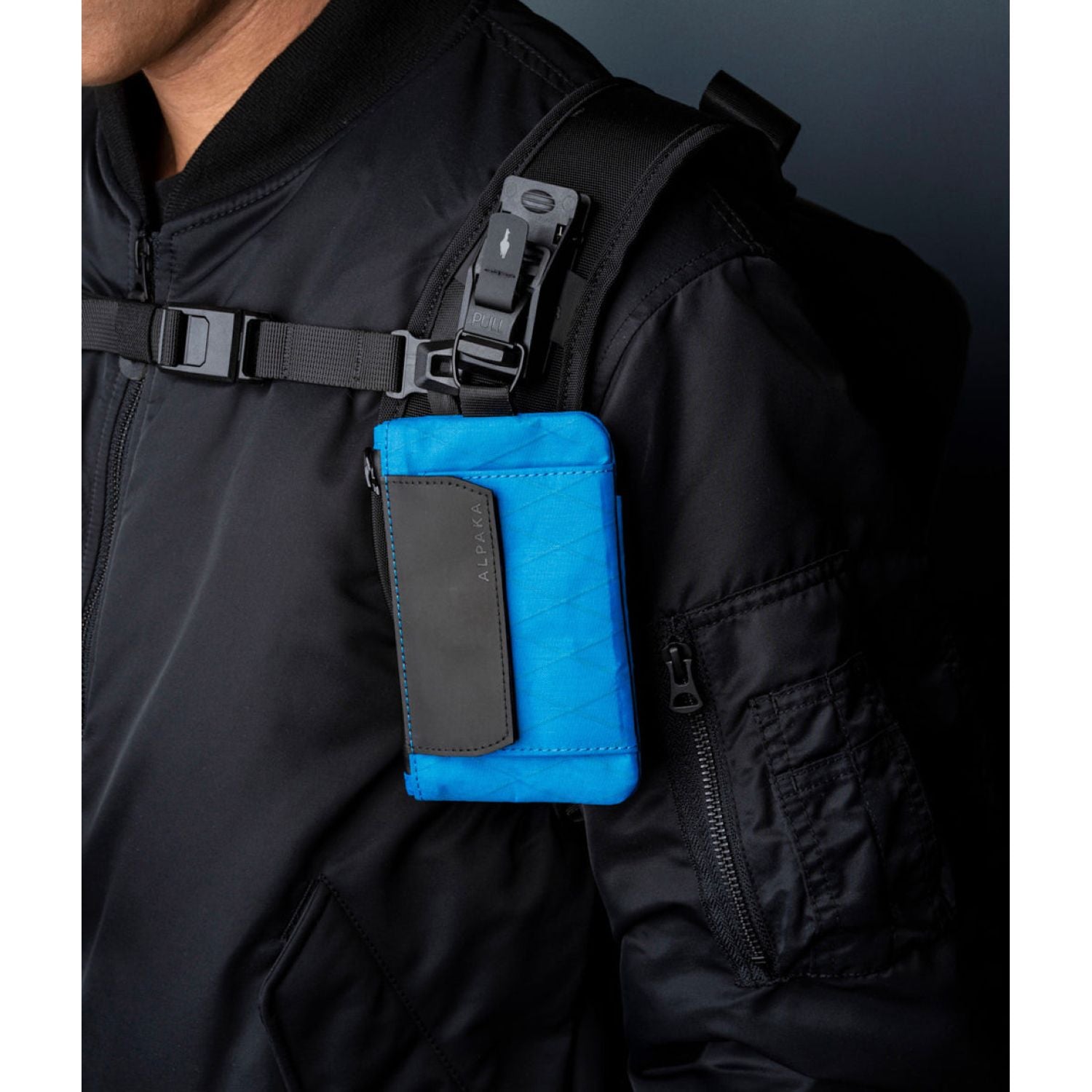 ALPAKA Zip Pouch Coin X-Pac VX21 (Bahama Blue)