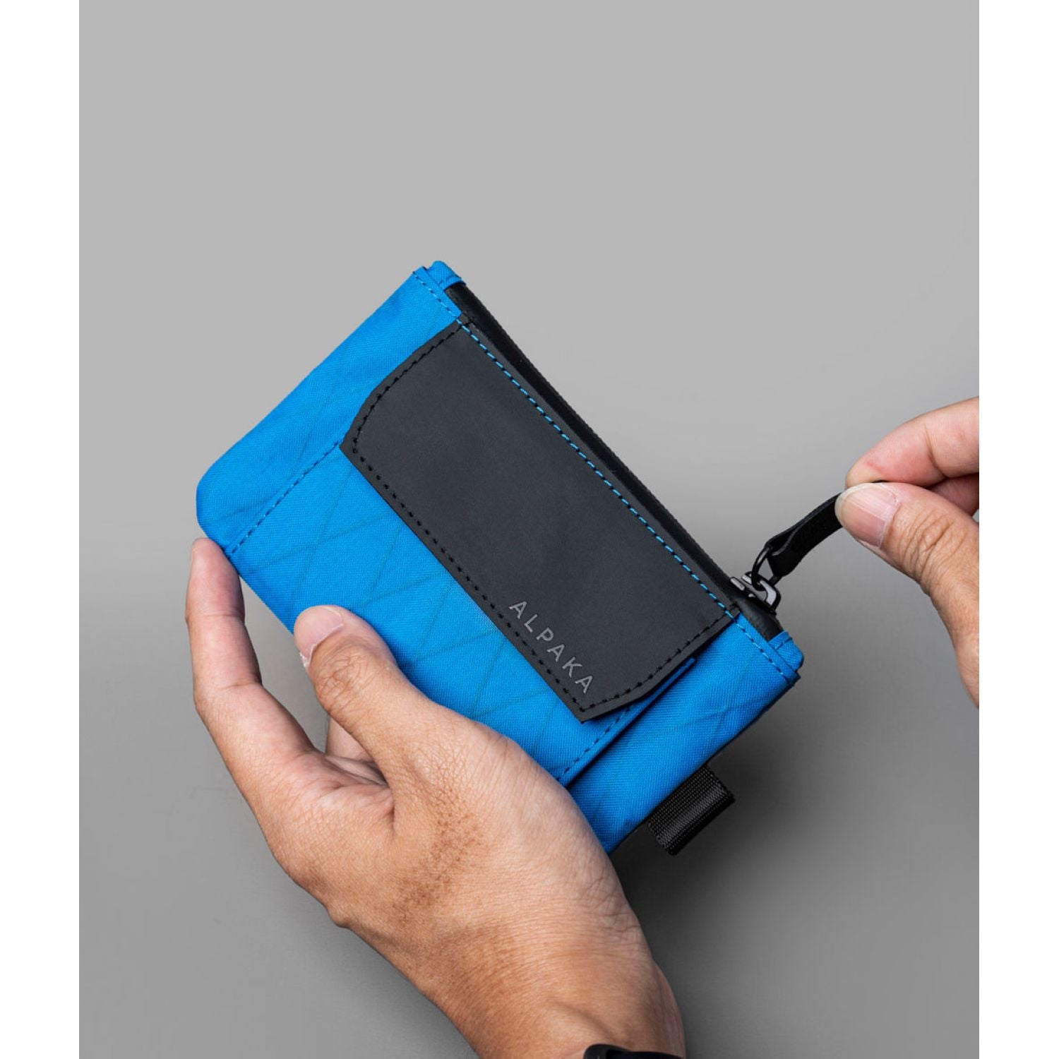 ALPAKA Zip Pouch Coin X-Pac VX21 (Bahama Blue)