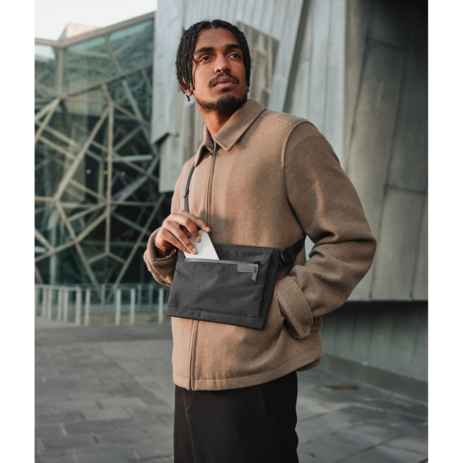 ALPAKA Zip Pouch Max V2 Axoflux 210D (Black)