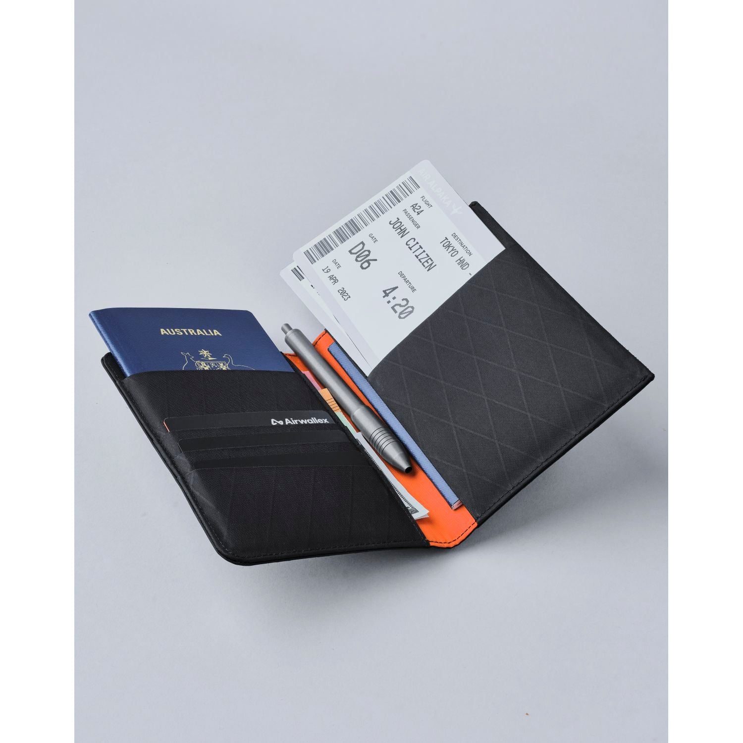 ALPAKA ARK Bifold Passport Wallet X-Pac VX21 (Black) – The Planet