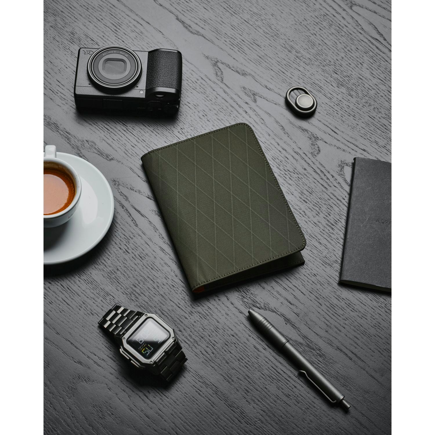 ALPAKA ARK Bifold Passport Wallet X-Pac VX21 (Dark Green)