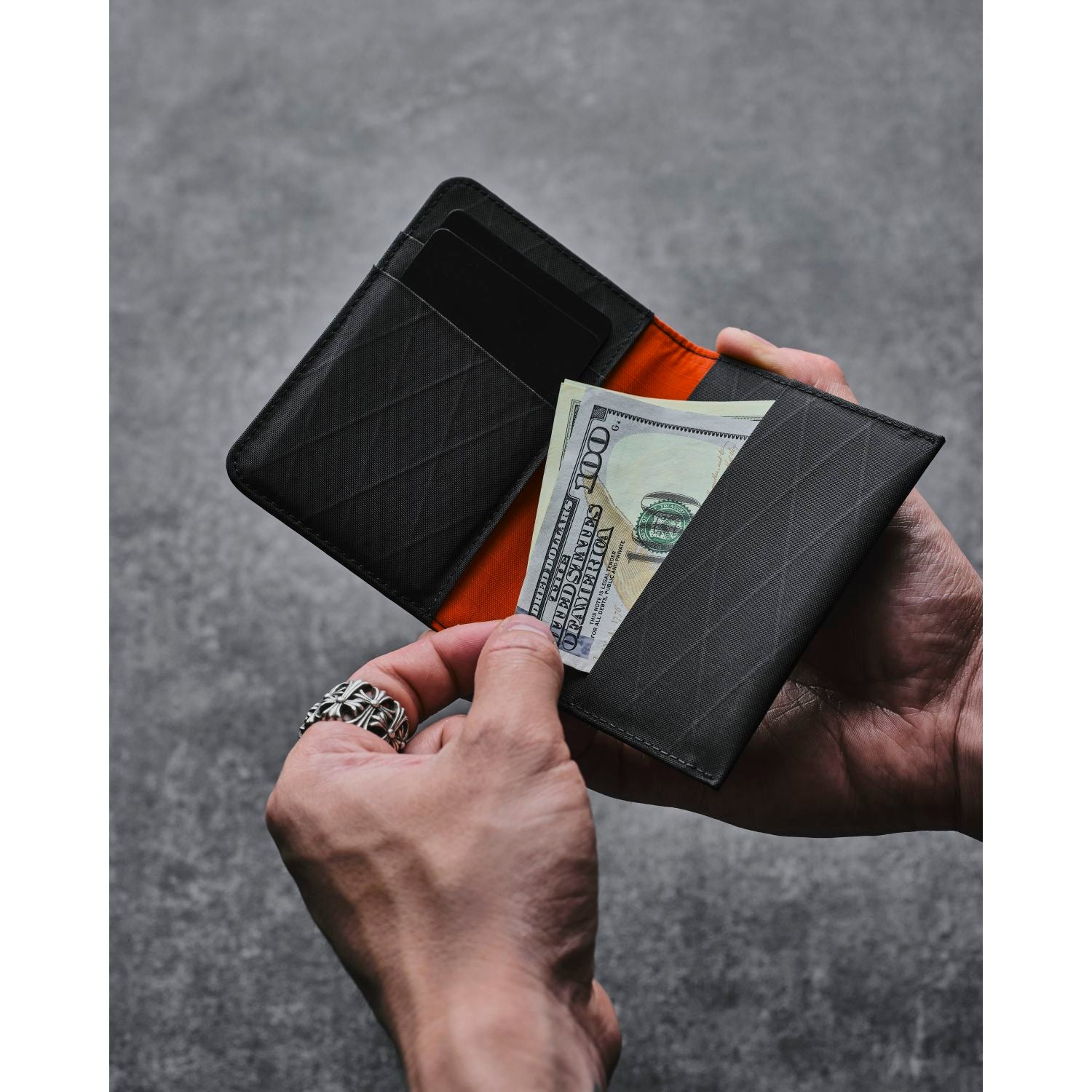 ALPAKA Bifold Wallet X-Pac VX21 (Black)