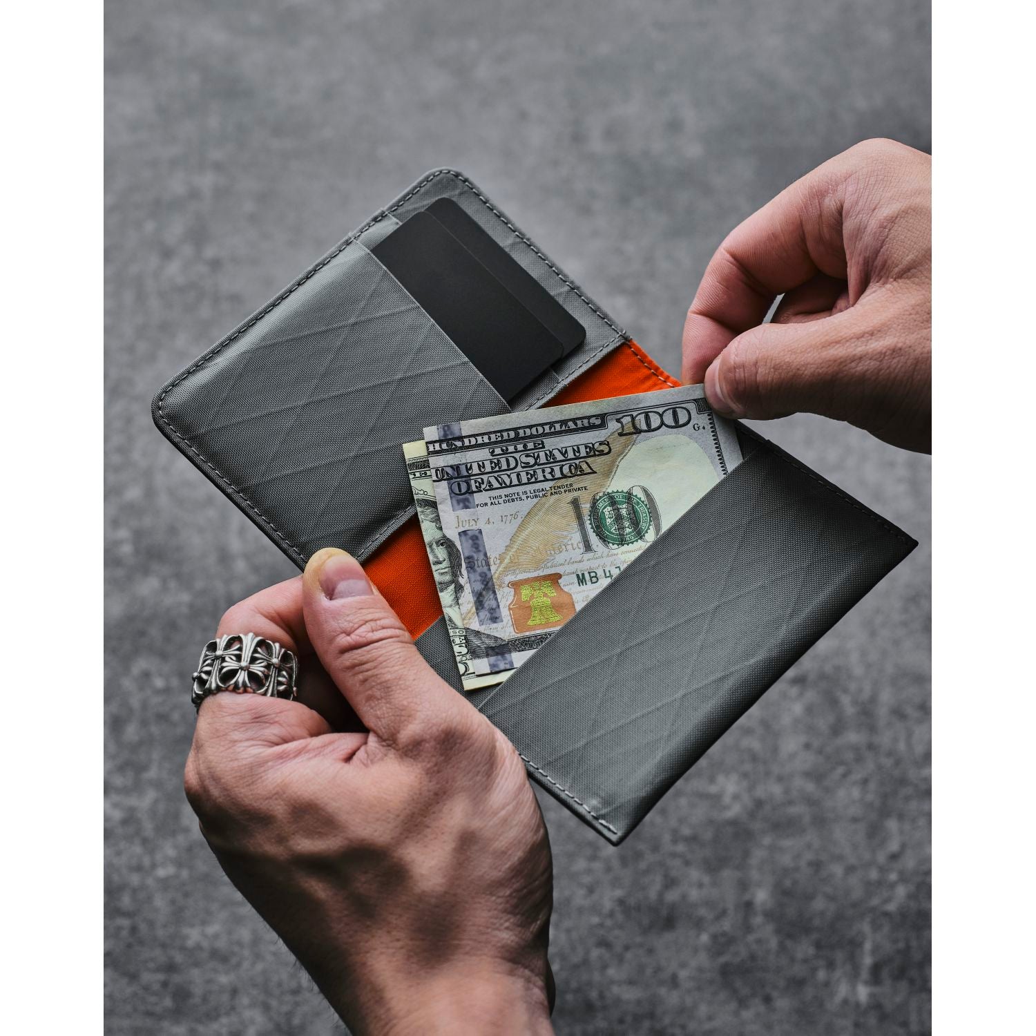 ALPAKA Bifold Wallet X-Pac VX21 (Slate Grey)