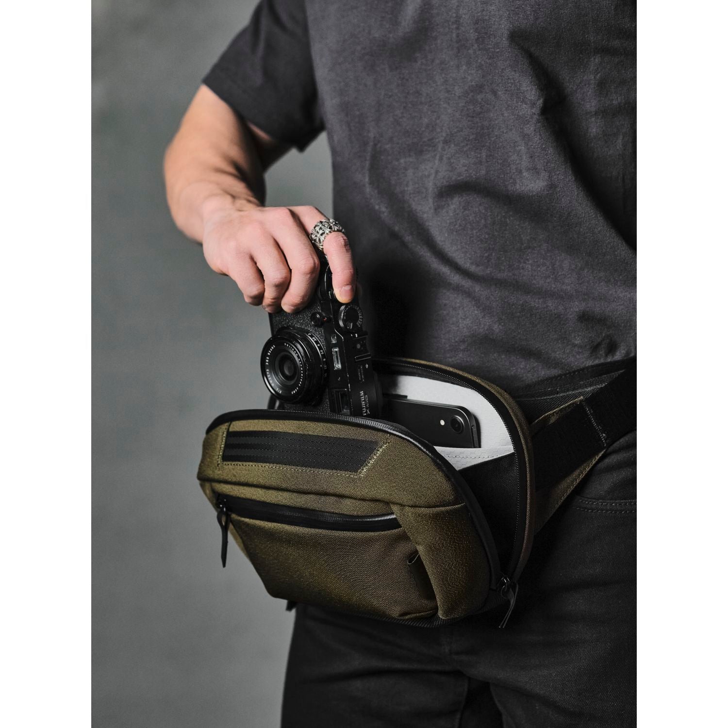 ALPAKA Bravo Waist Pack Axoflux 600D (Army Green)