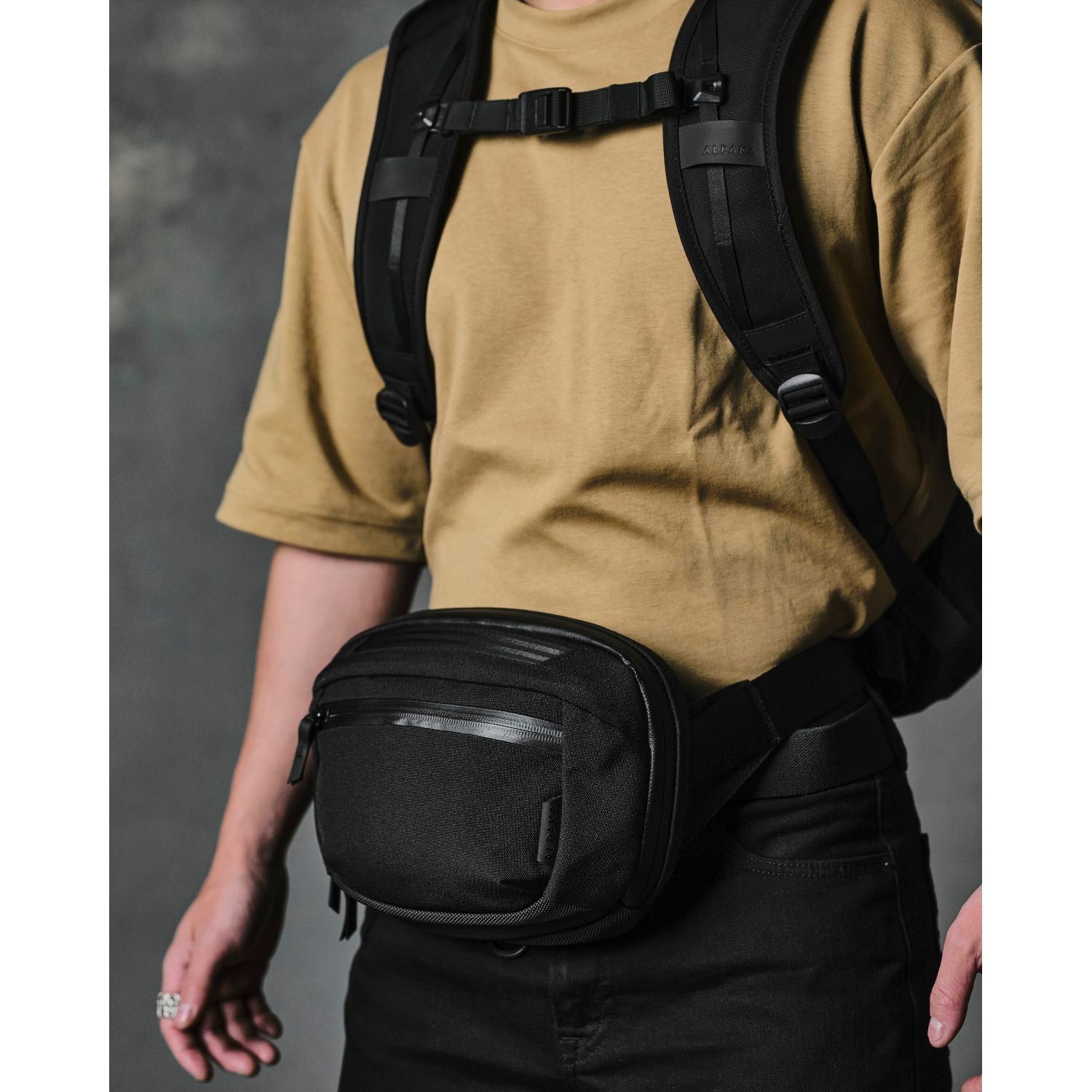 ALPAKA Bravo Waist Pack Axoflux 600D (Black)