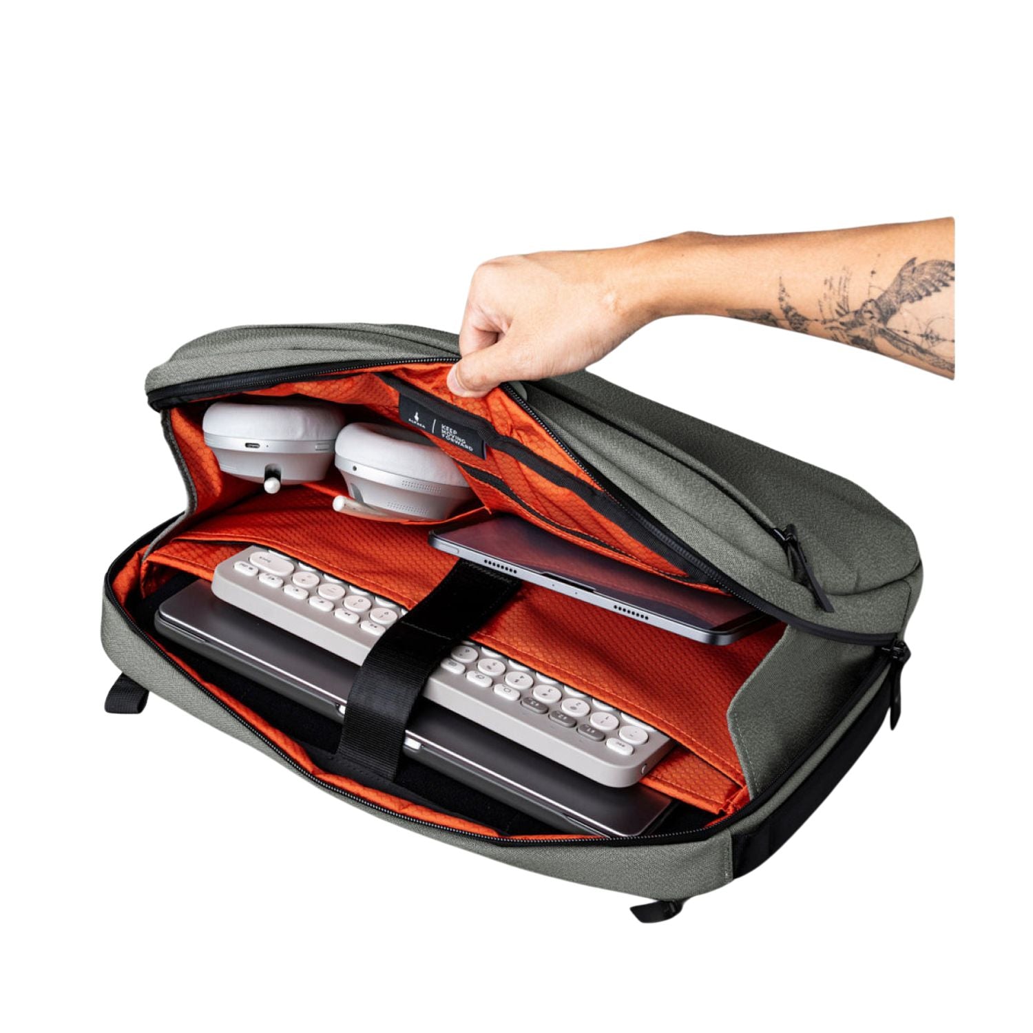 ALPAKA Elements Tech Brief Pro Axoflux 600D (Sage Grey)