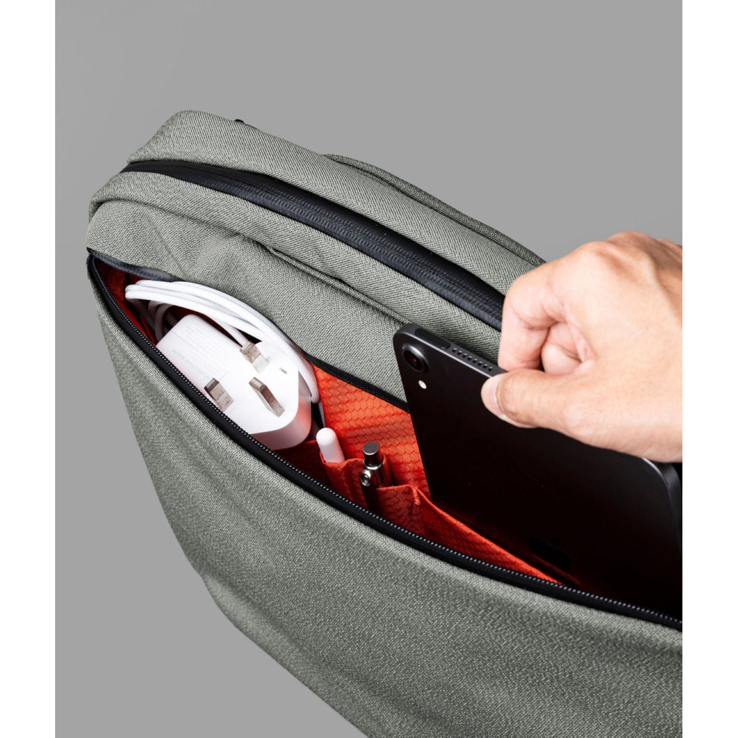 ALPAKA Elements Tech Brief Pro Axoflux 600D (Sage Grey)