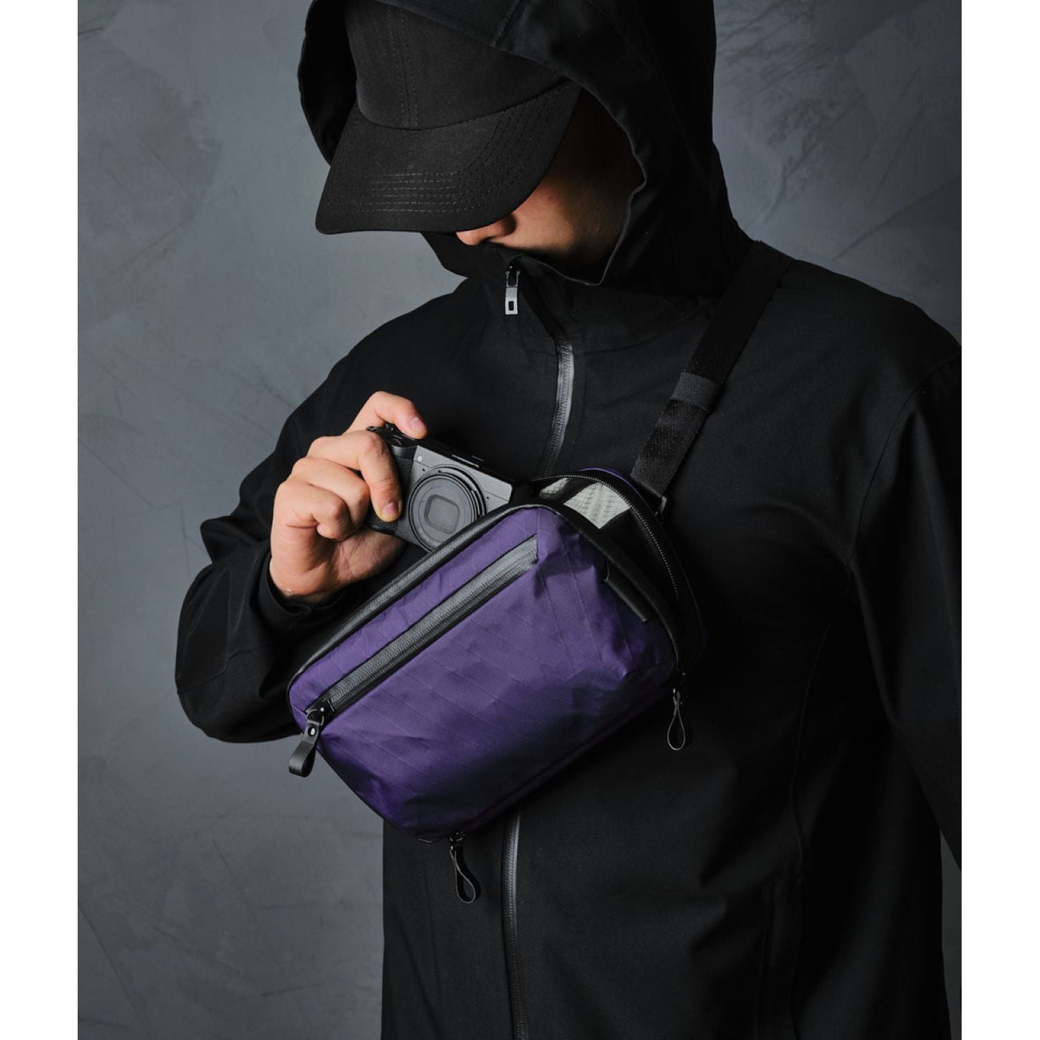 ALPAKA Elements Tech Case Mini X-Pac VX21 (Purple)