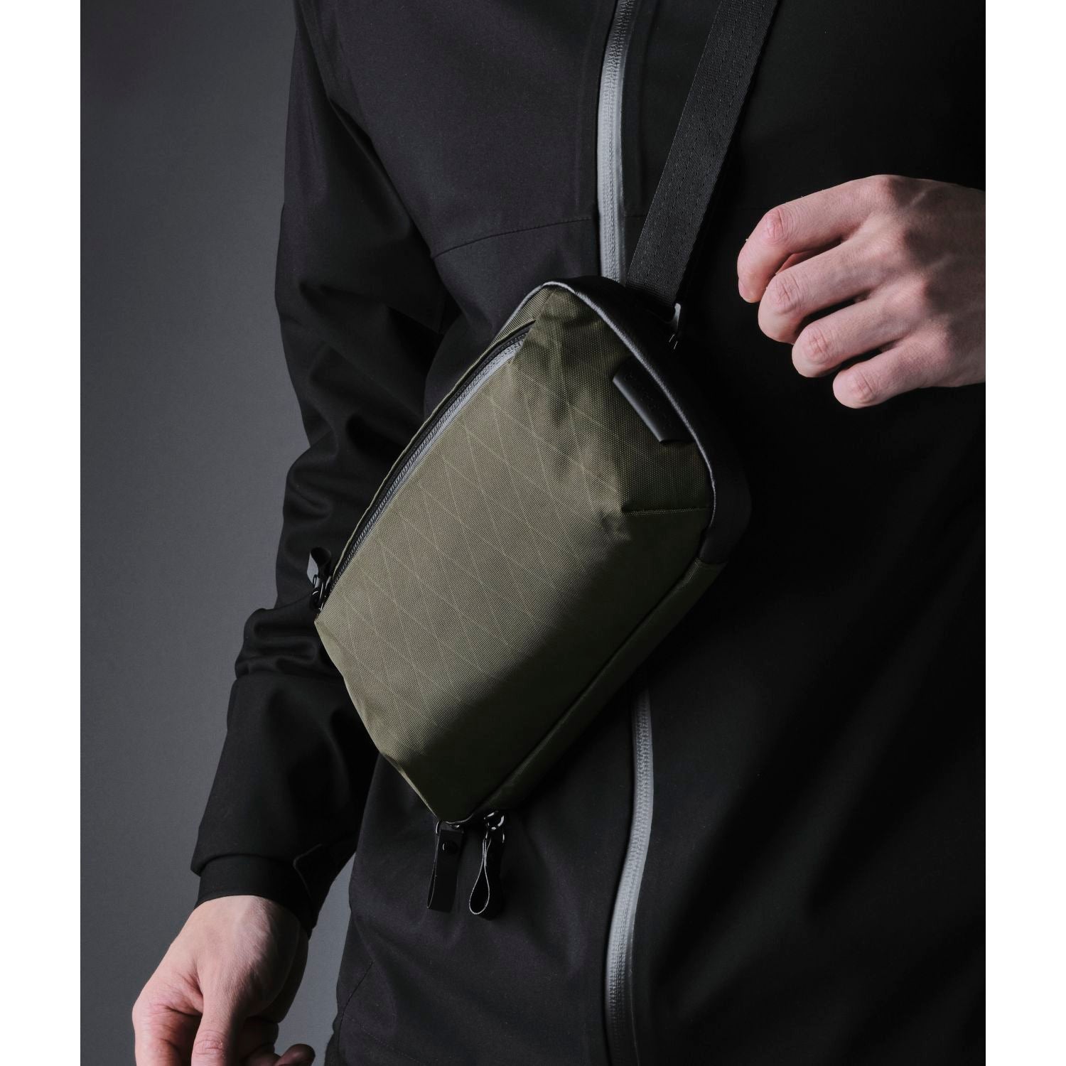 ALPAKA Elements Tech Case Mini X-Pac X42 (Olive Green)