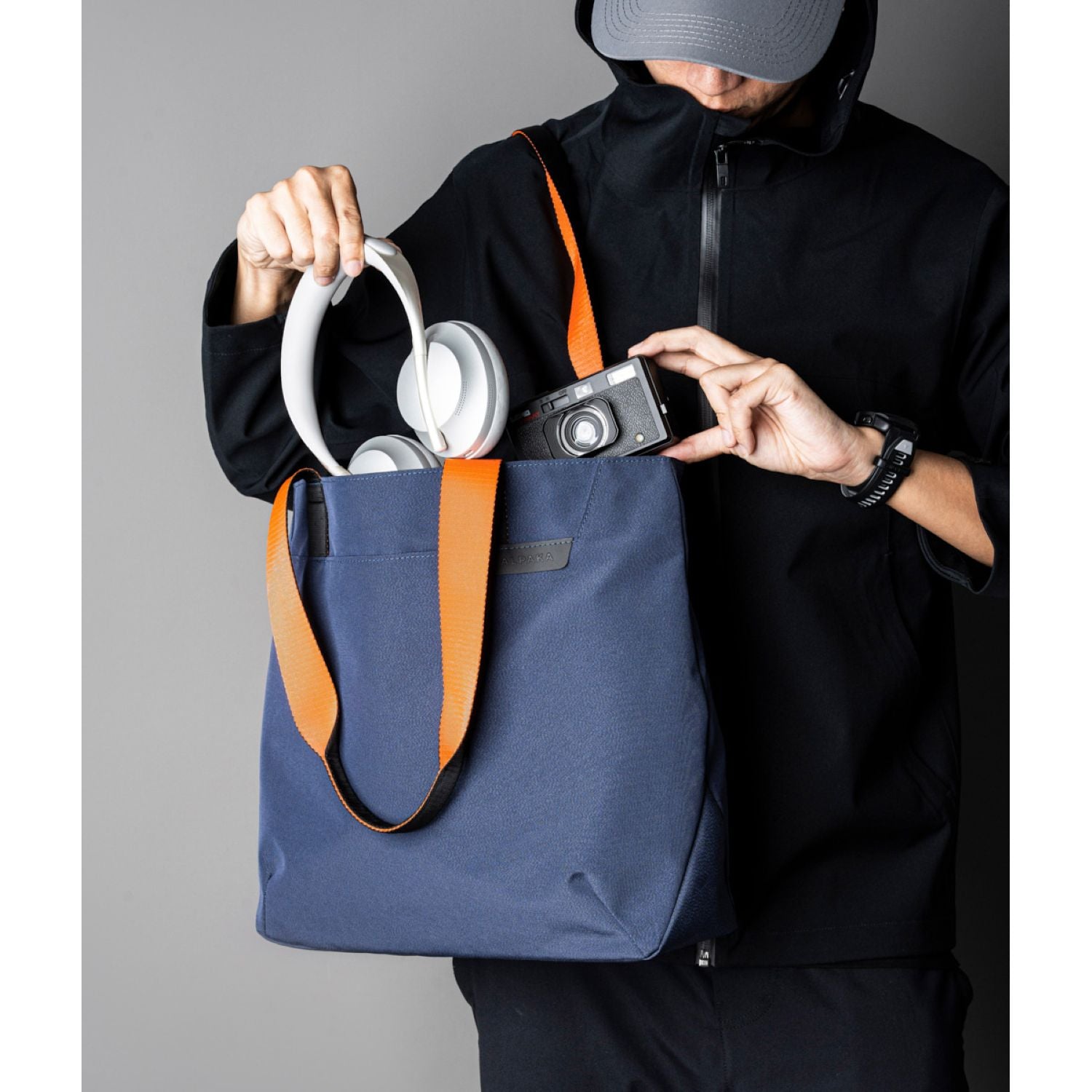 [ALPAKA x The Planet Traveller] Elements Tote Bag Axoflux 300D (Blue)