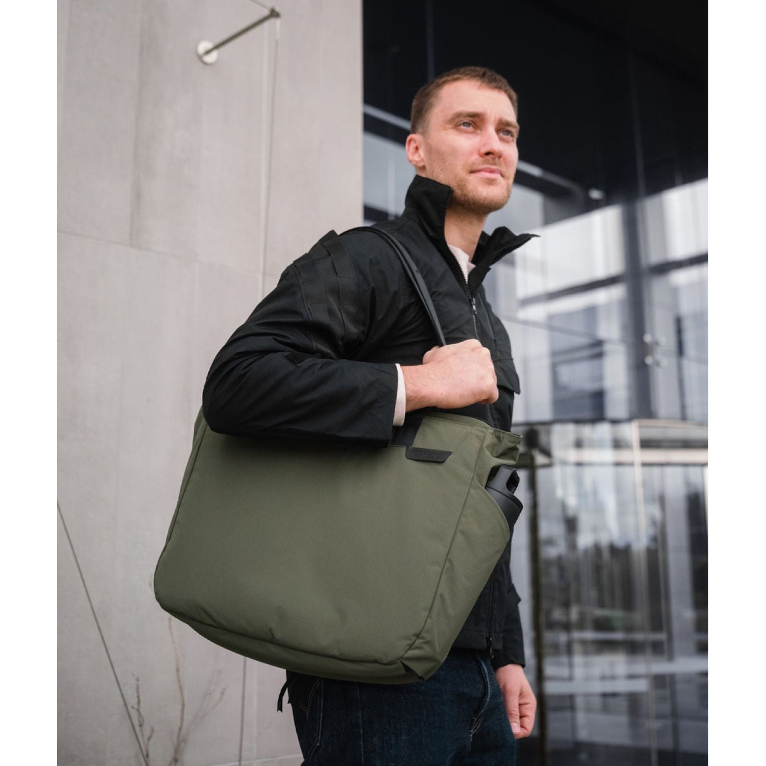 ALPAKA Metro Tote Bag Axoflux 210D (Green)