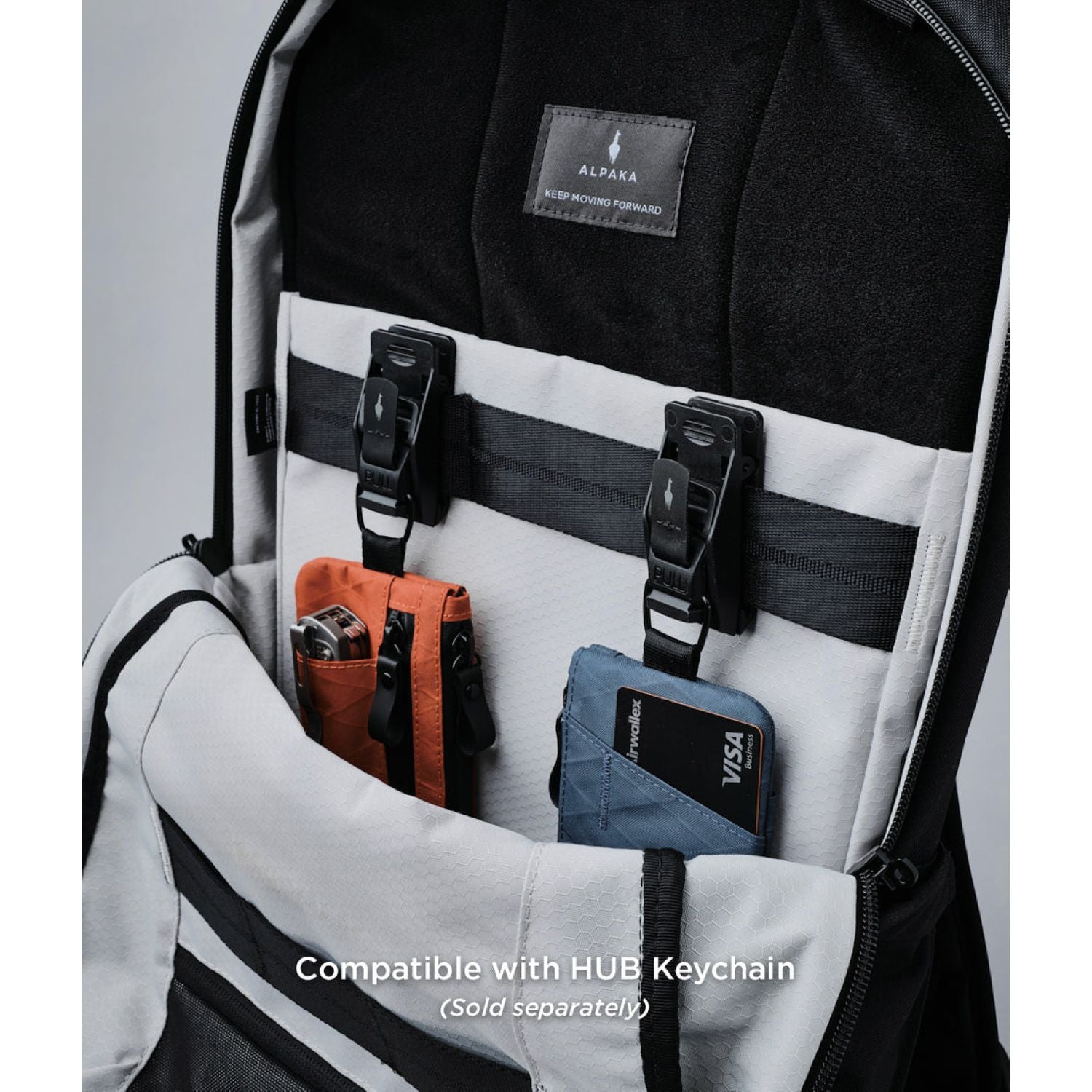 ALPAKA Zip Cardholder RX30 (Cayenne)