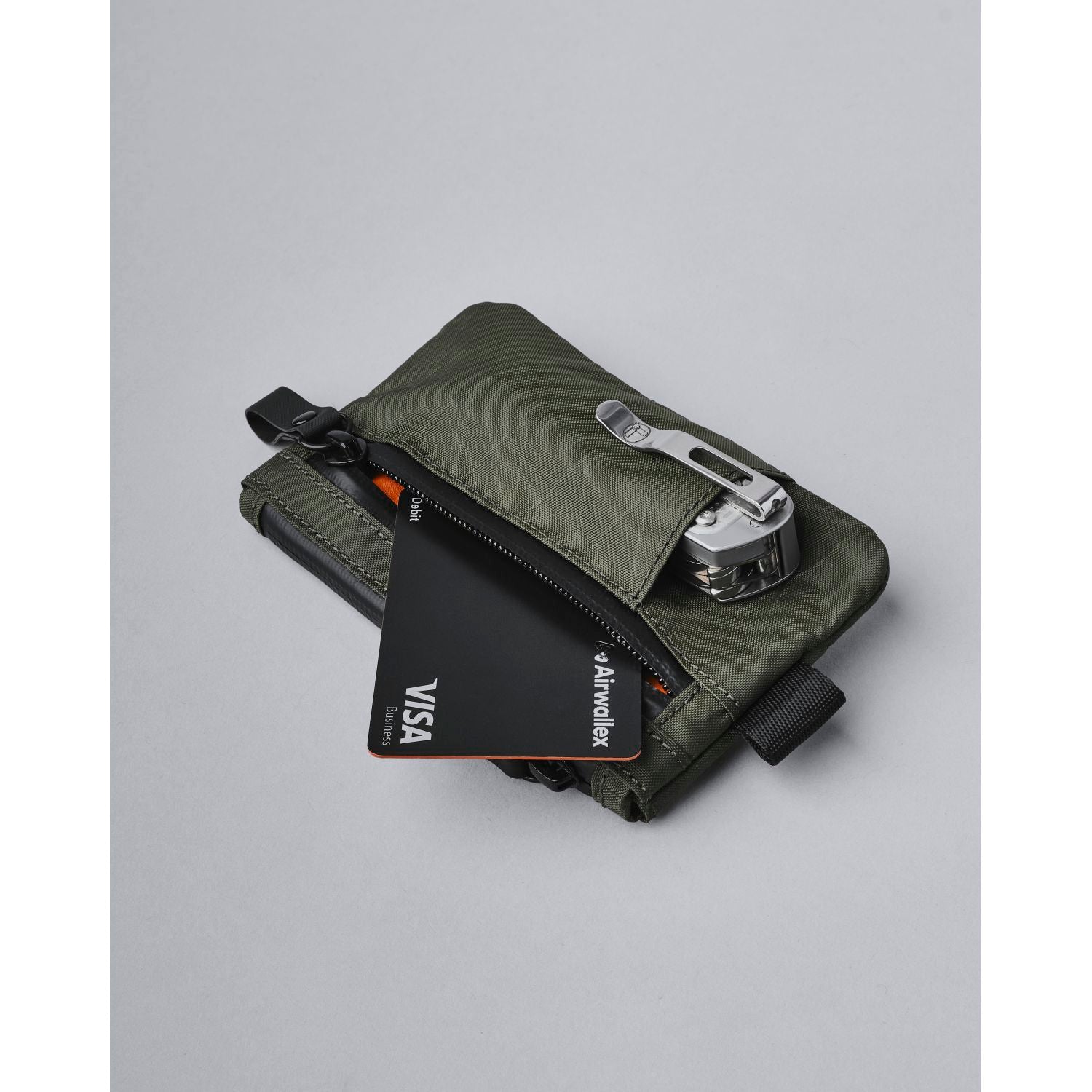 ALPAKA Zip Cardholder X-Pac VX21 (Dark Green)