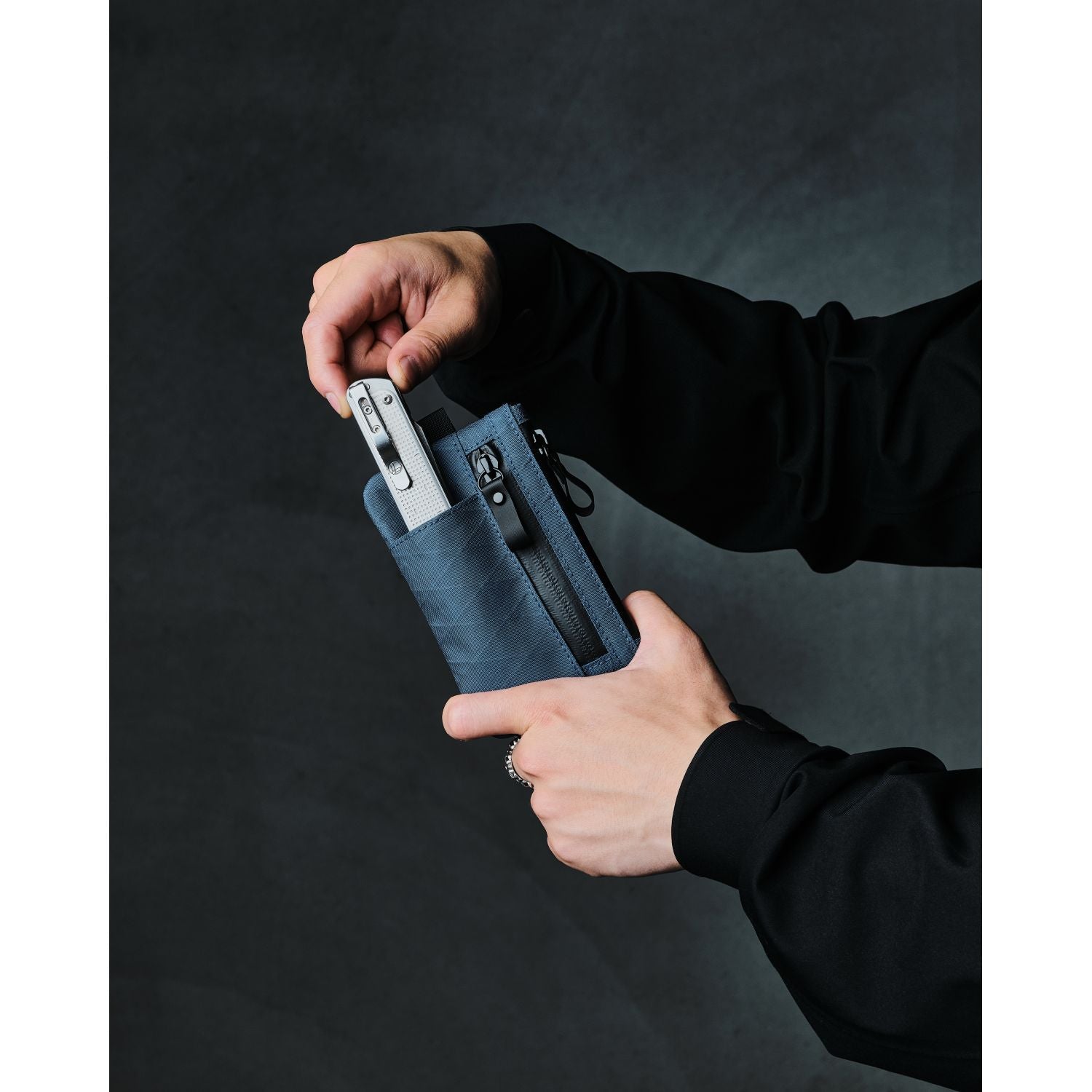 ALPAKA Zip Pouch Pro RX30 (Ocean Blue)