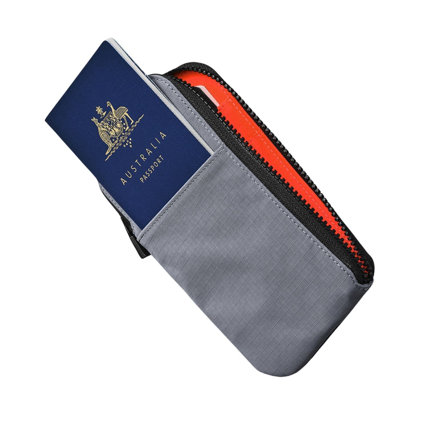 ALPAKA Zip Travel Wallet Axoflux 210D (Grey)