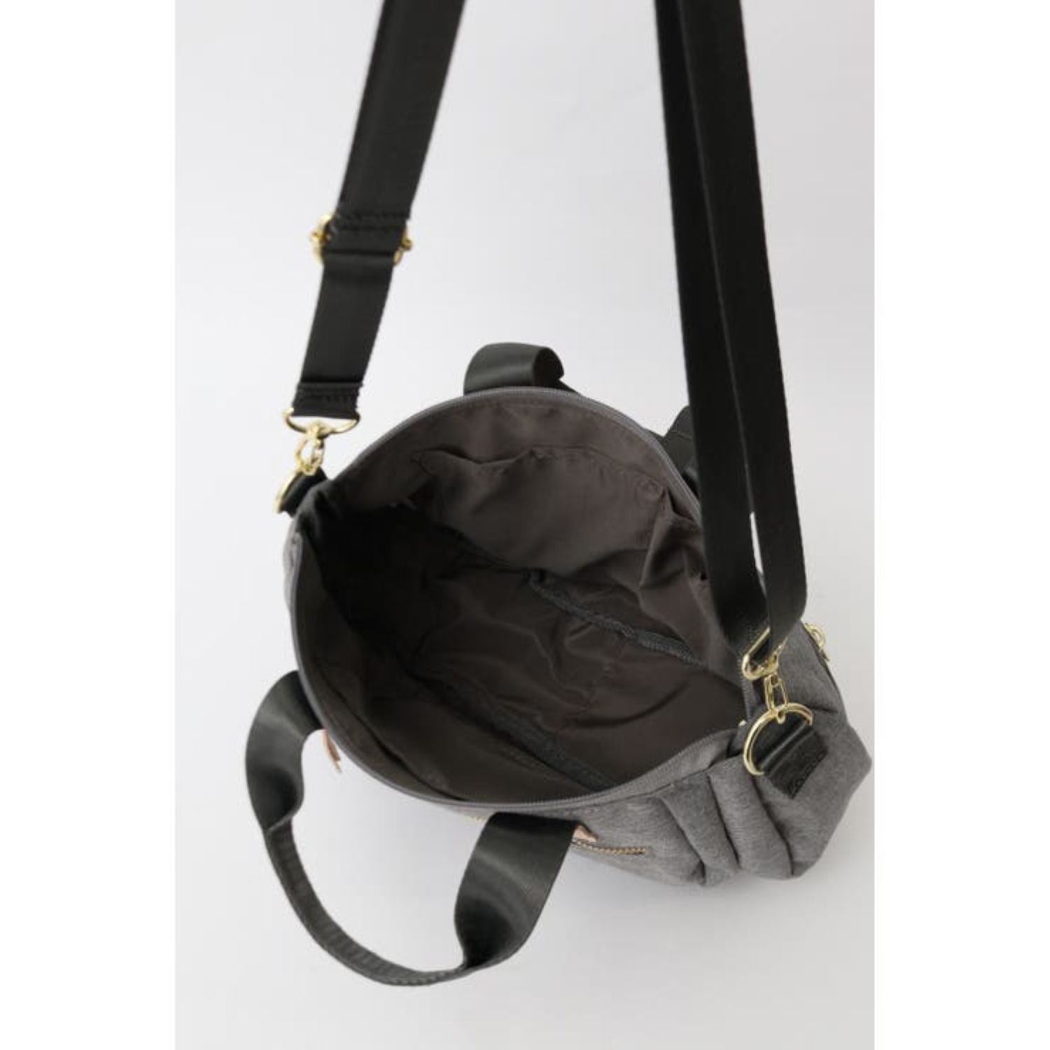 Anello Atelier 2Way Mini Tote Bag (Light Grey)