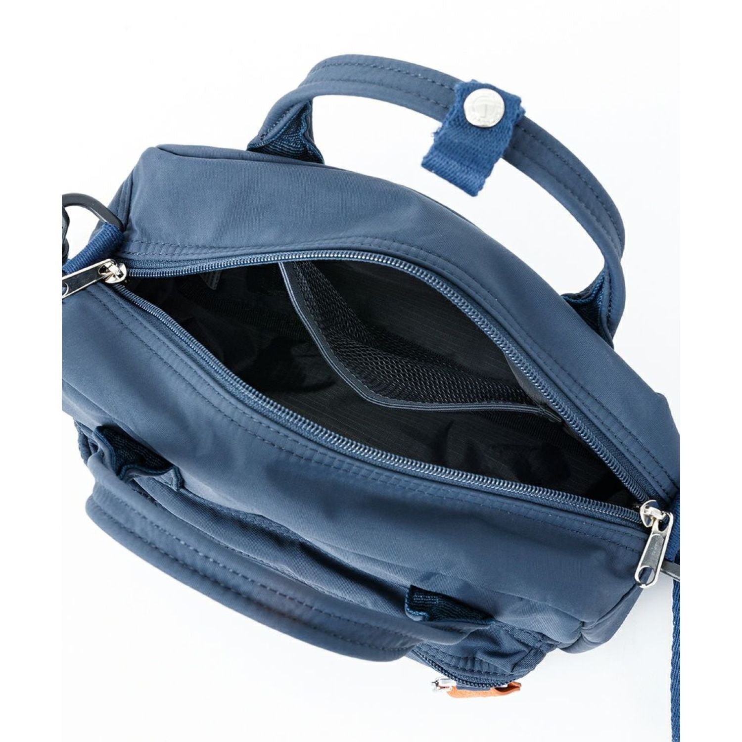 anello mini backpack navy Anello Base 2Way Mini Boston Bag (Navy) – The Planet Traveller