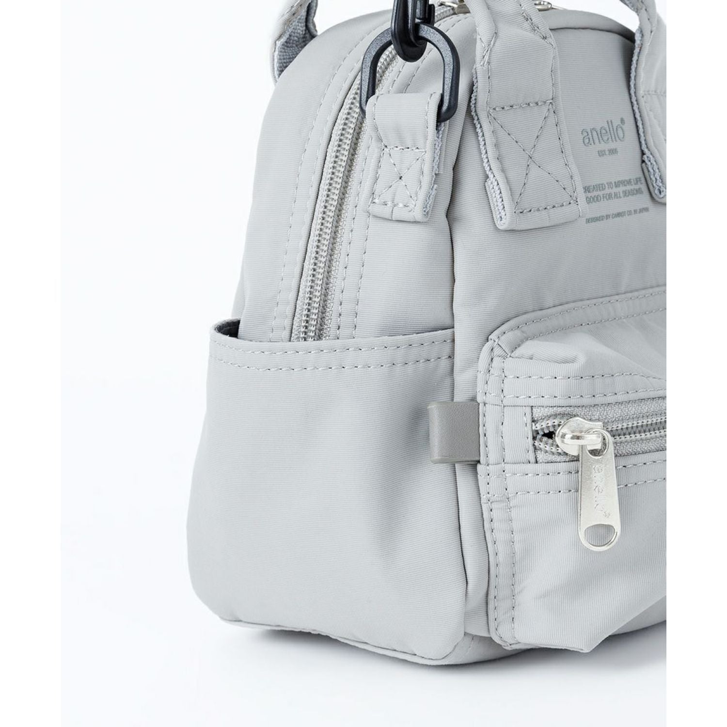 Anello Base 2Way Nano Shoulder Bag (Light Grey)