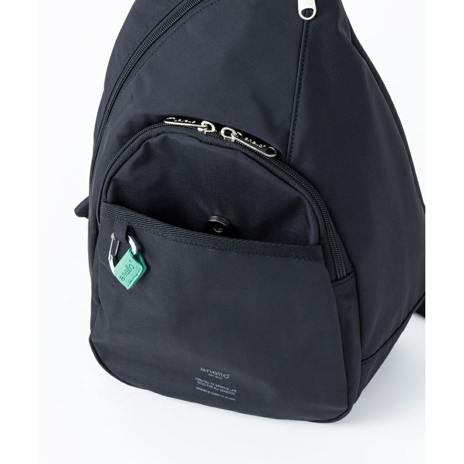 Anello Base Cross Body Bag (Black)