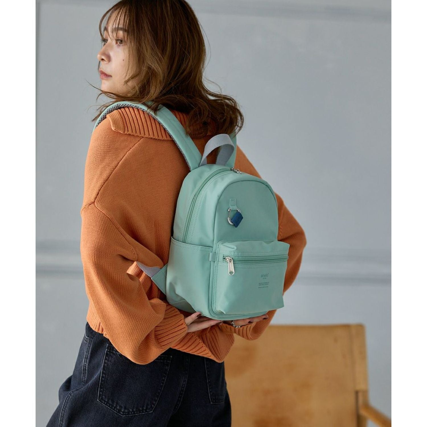 Anello Base Mini Backpack (Mint Green) – The Planet Traveller
