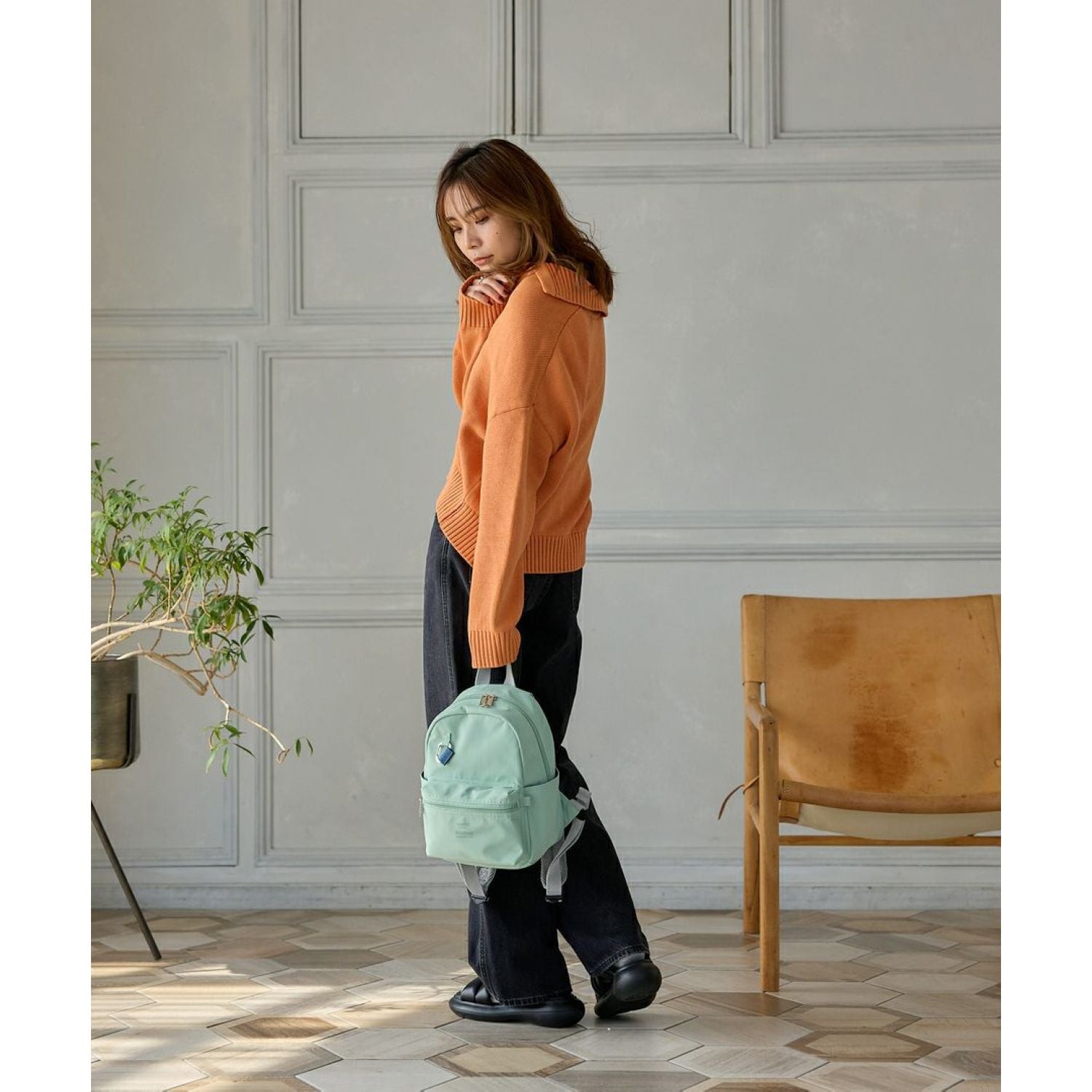 anello mini backpack waterproof Anello Base Mini Backpack (Mint Green) – The Planet Traveller