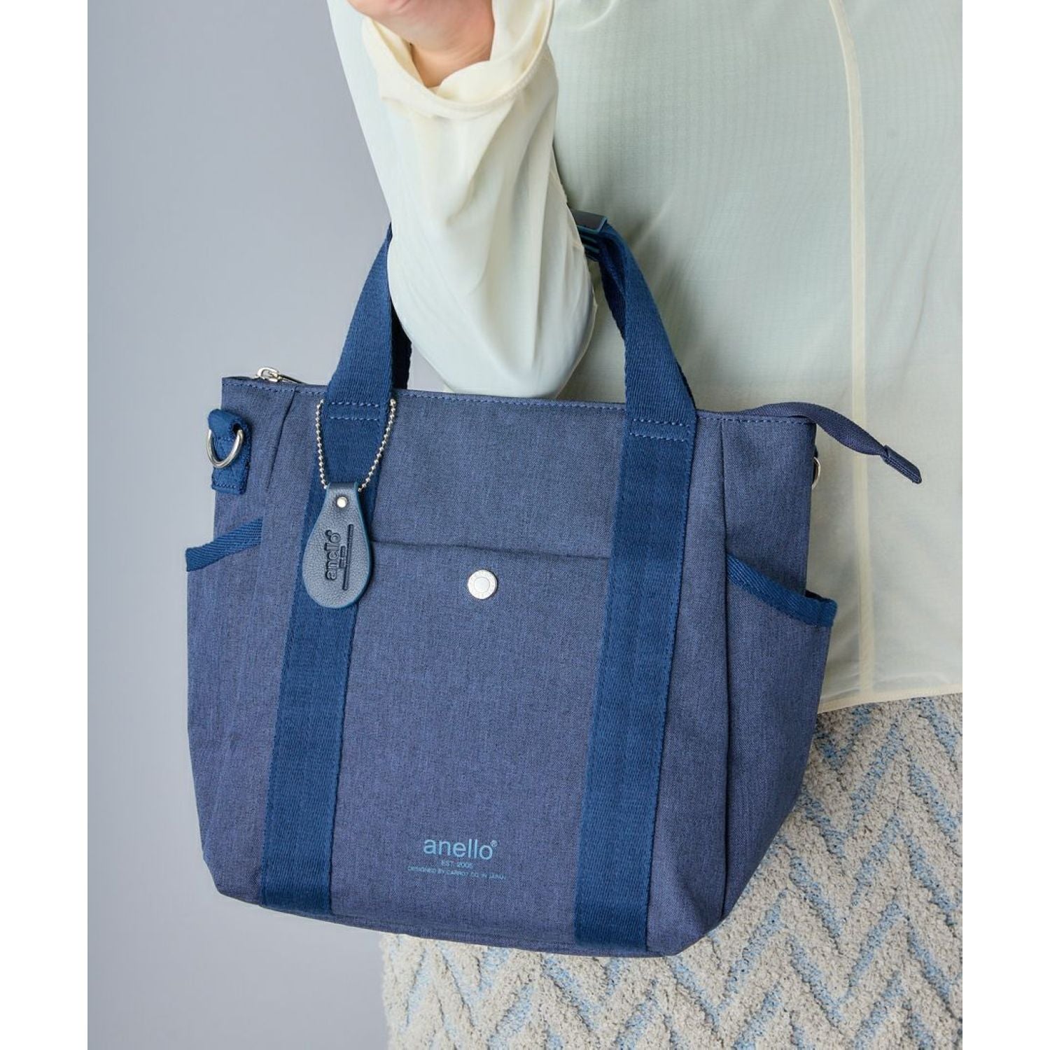 Anello Berry 2Way Mini Tote Bag (Pink)