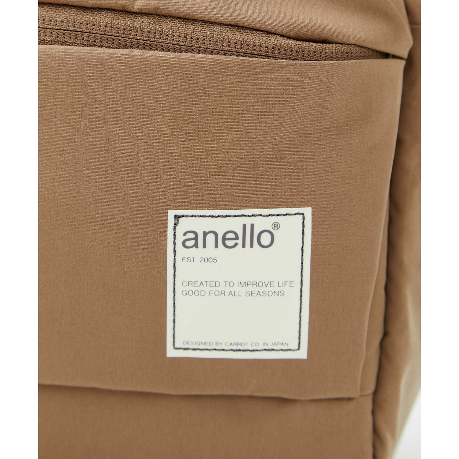 Anello Circle 2Way Mini Tote Bag (Beige)