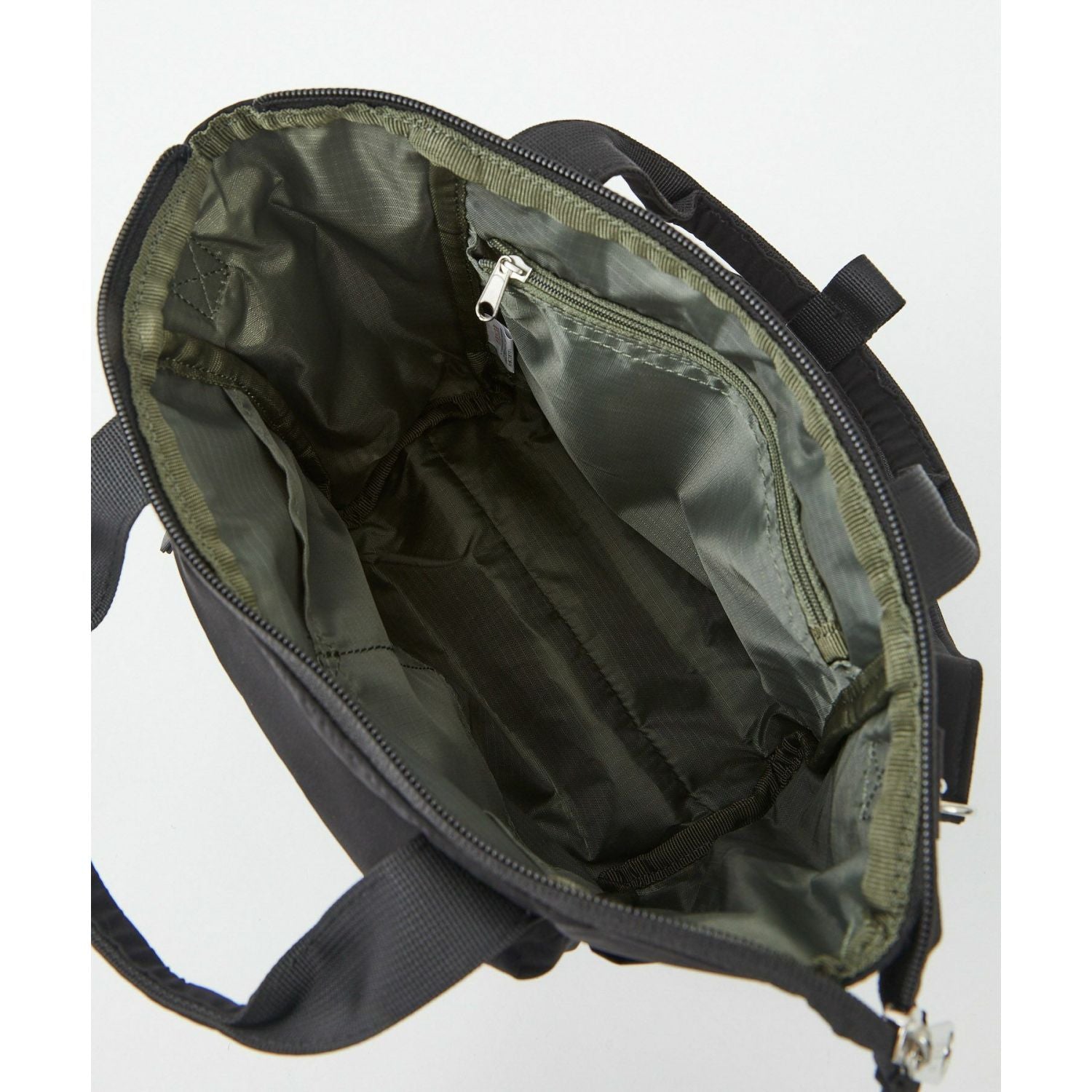 Anello Circle 2Way Mini Tote Bag (Black)