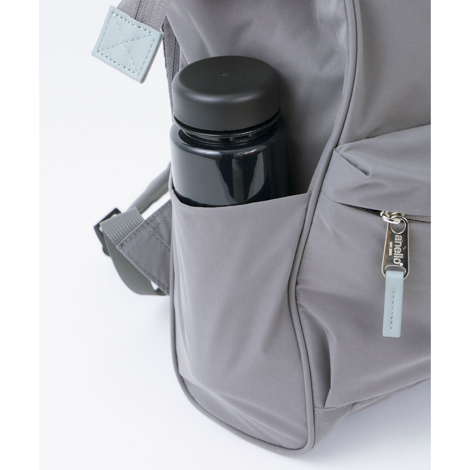 Anello Circle Kuchigane Backpack Slim R (Grey)