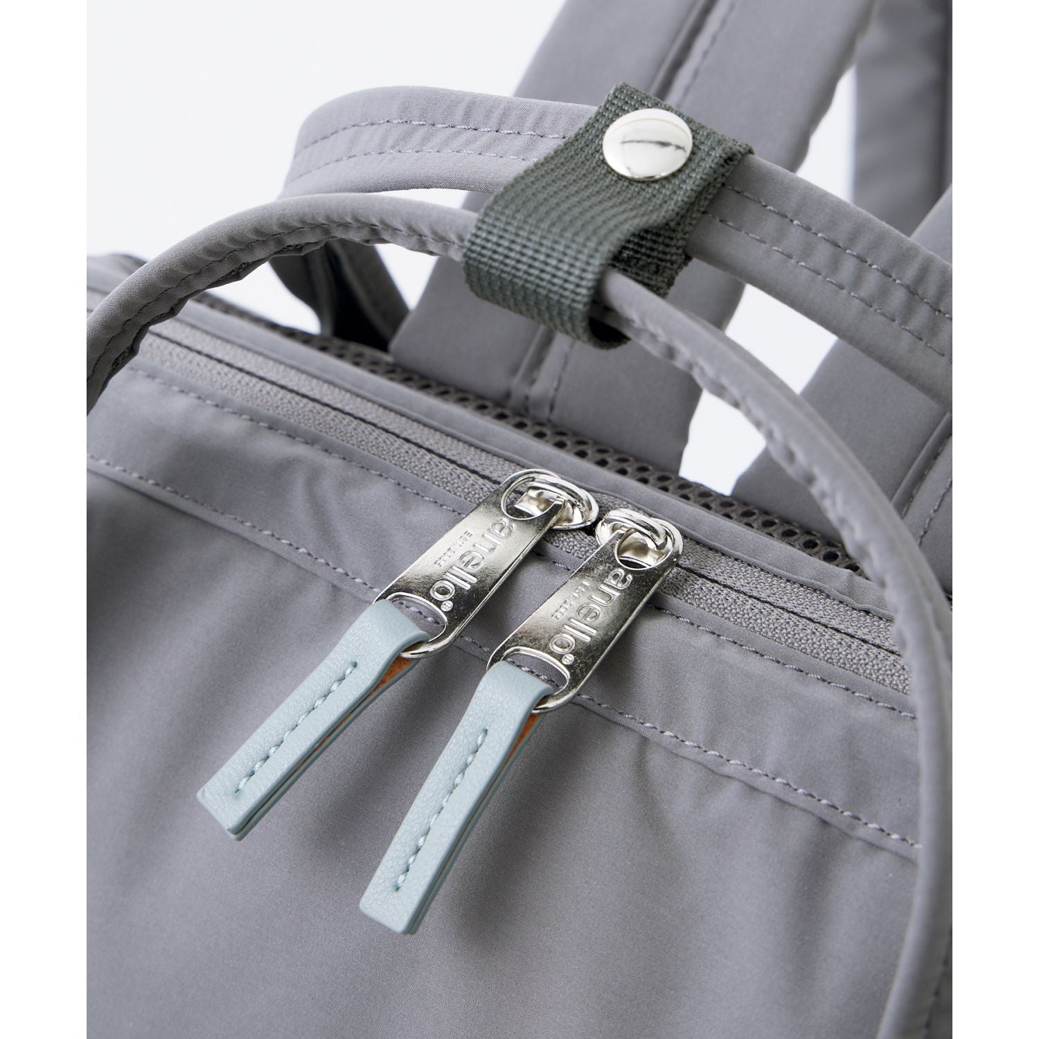 Anello Circle Kuchigane Backpack Slim R (Grey)