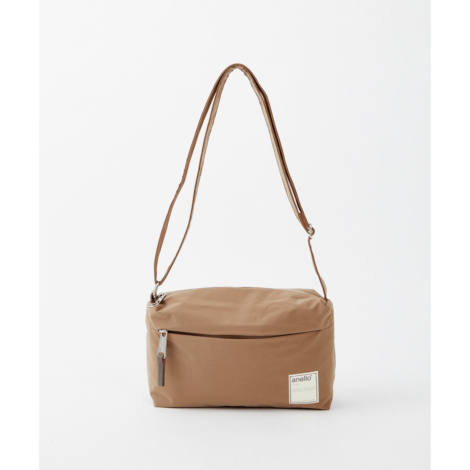 Anello Circle Mini Shoulder Bag (Beige)