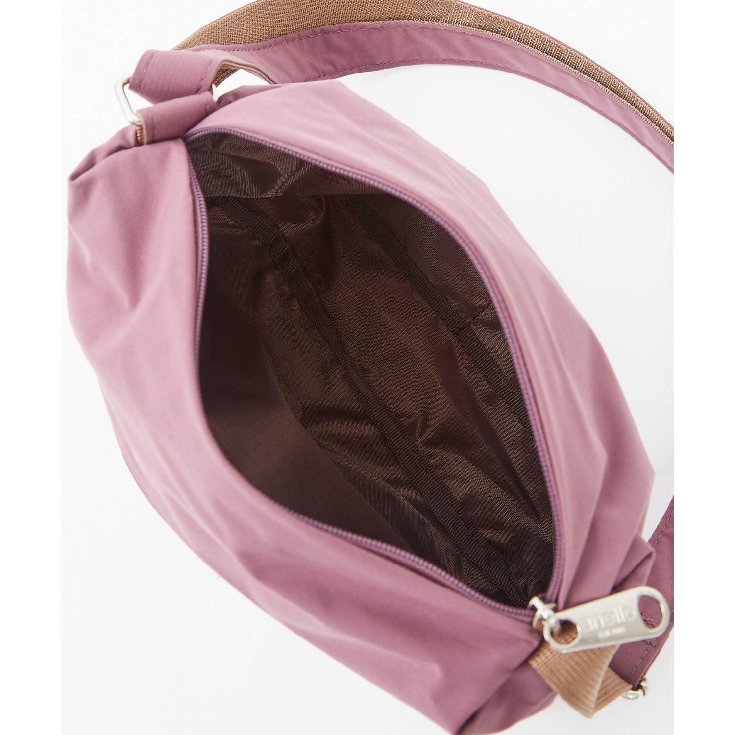 Anello Circle Mini Shoulder Bag (Dark Pink)