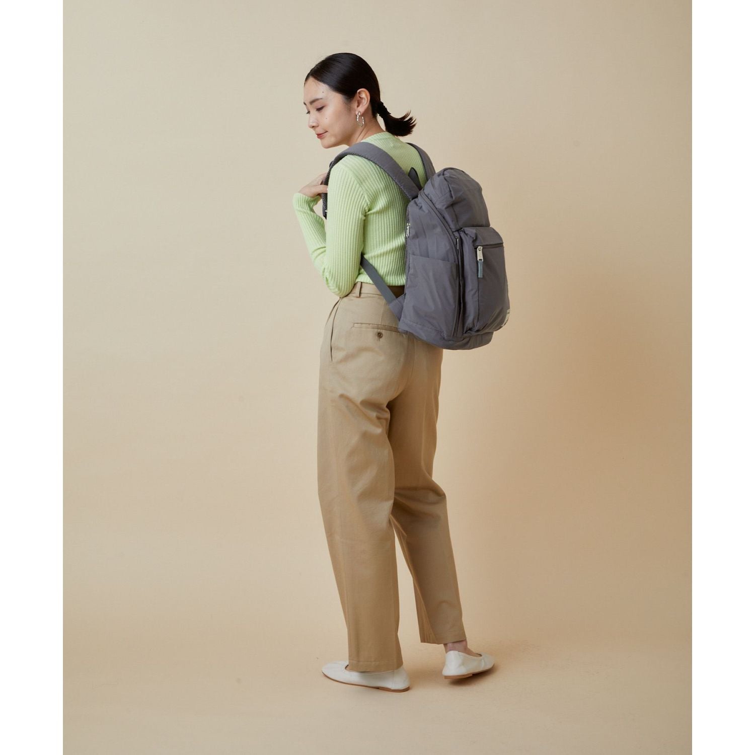 Anello Circle Multifunctional Backpack (Grey)