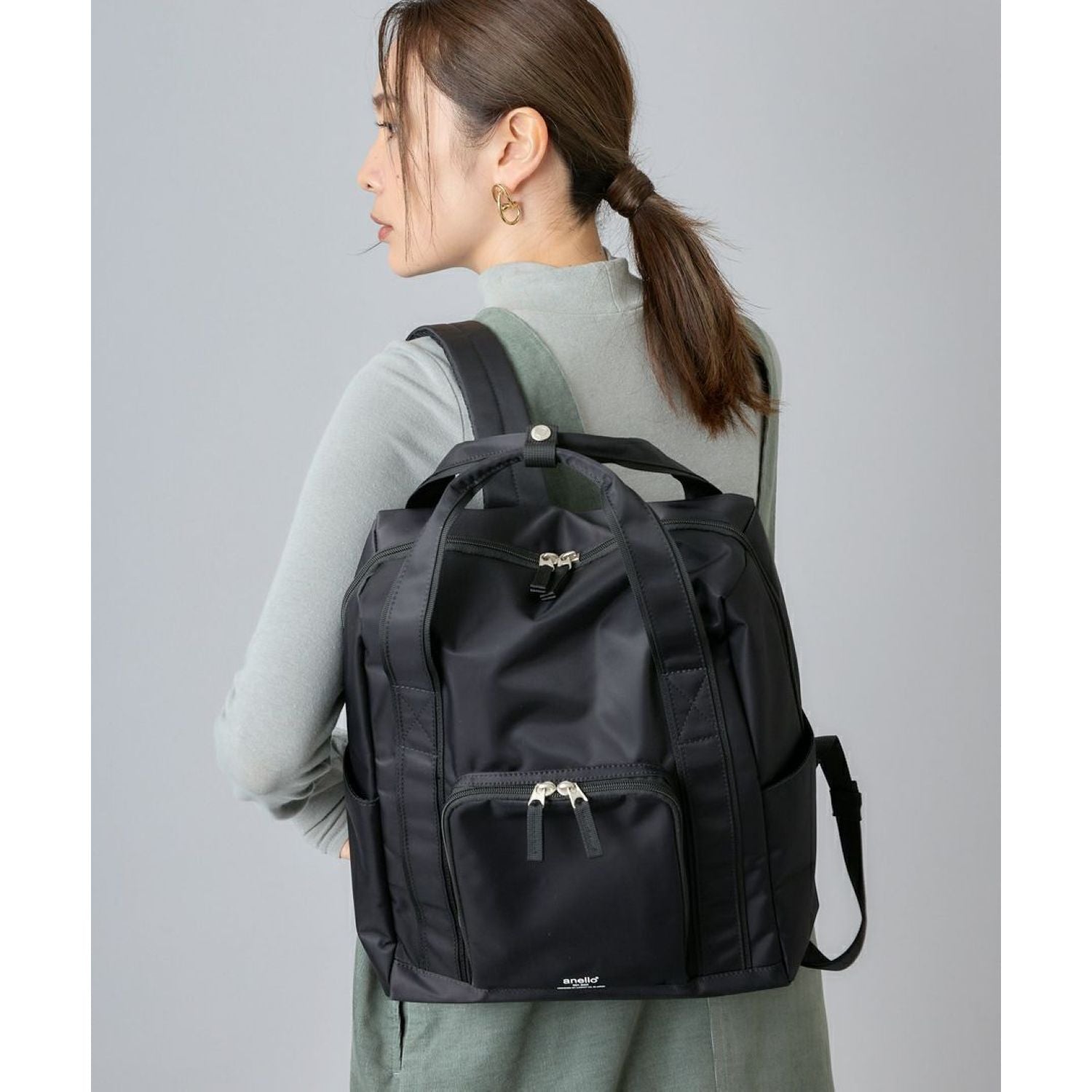 Anello Cube Backpack (Black)