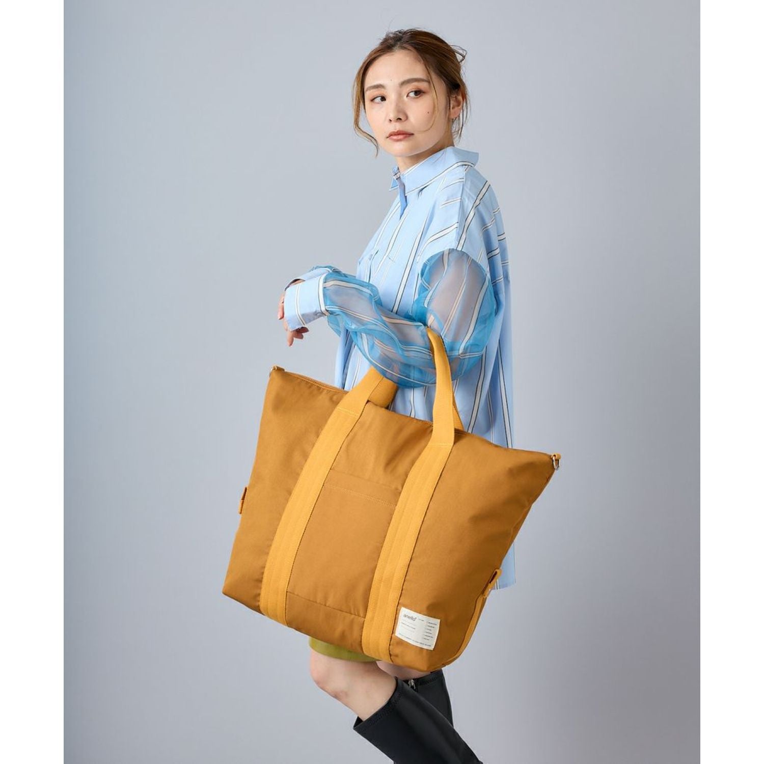 Anello Departure 2Way Boston Bag (Navy)